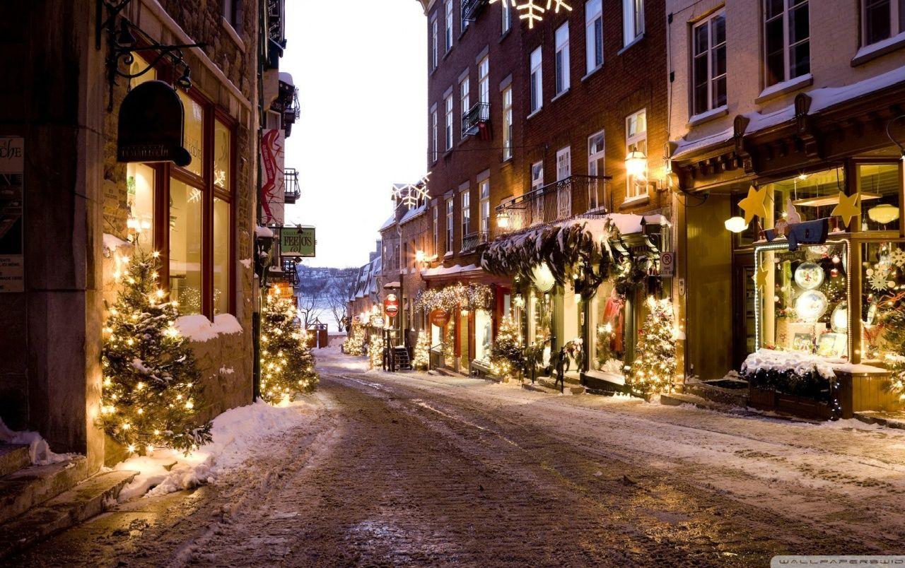 1280x804 Christmas Town wallpaper. Christmas Town