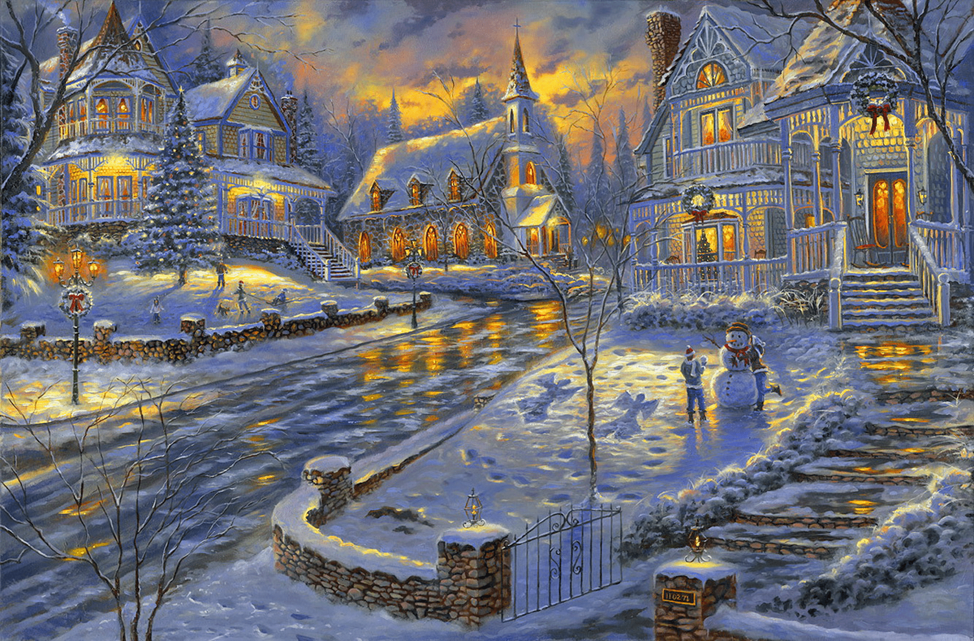 Christmas Town Wallpapers - Top Free Christmas Town Backgrounds ...