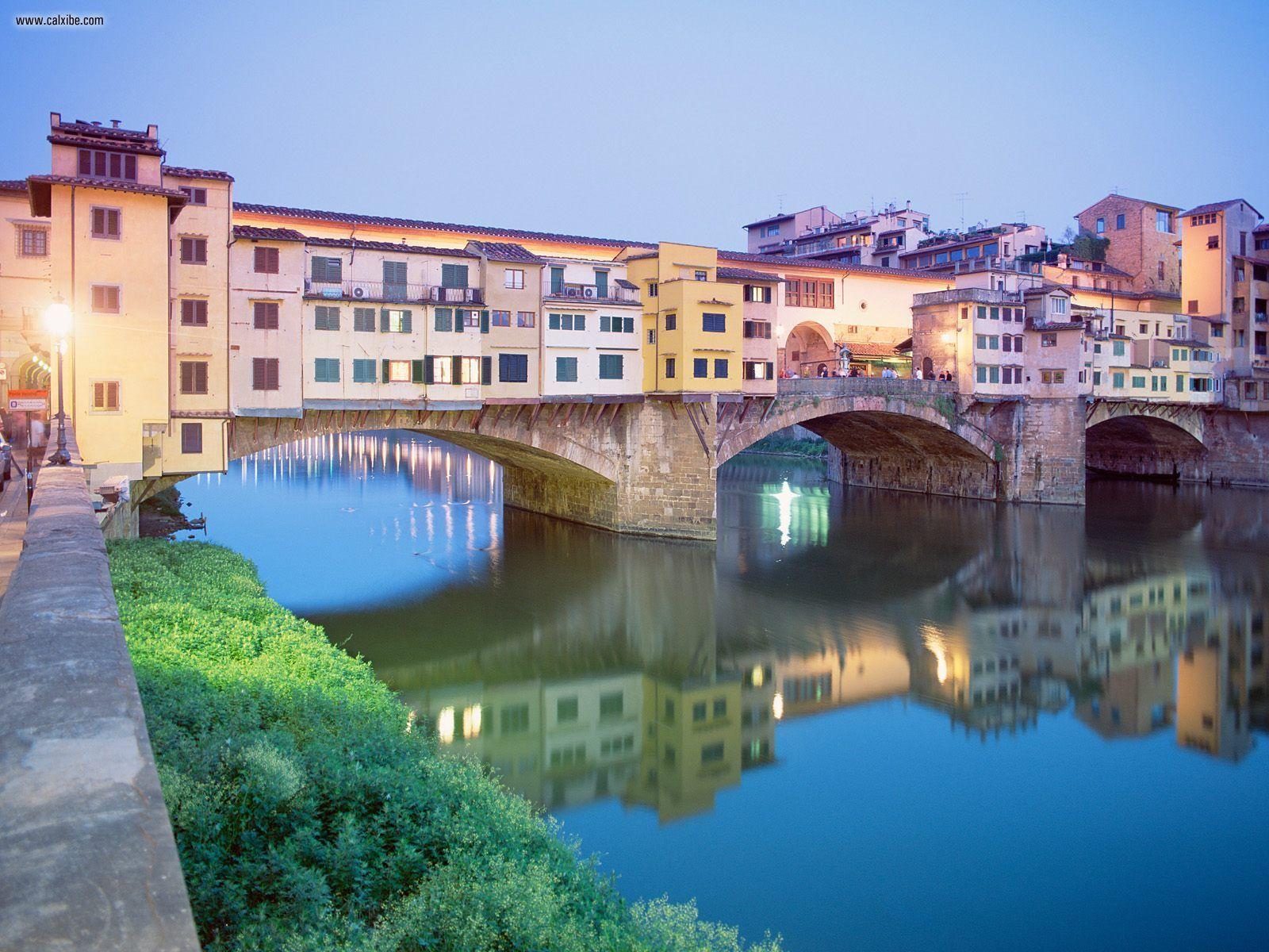 1600x1200 Buildings & City: Ponte Vecchio Florence Italy, picture nr