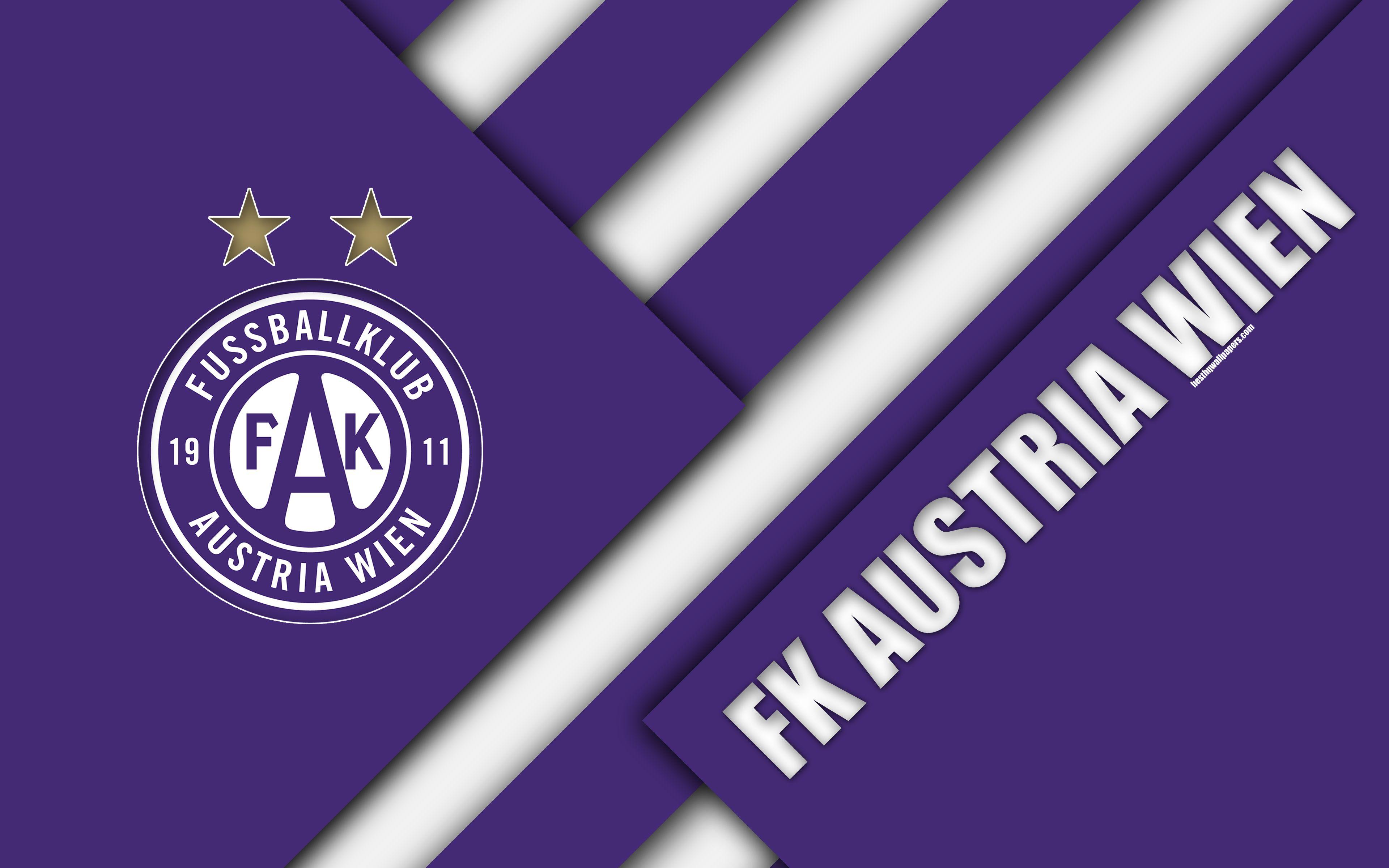 3840x2400 Download wallpaper FK Austria Wien, Austrian Football Club