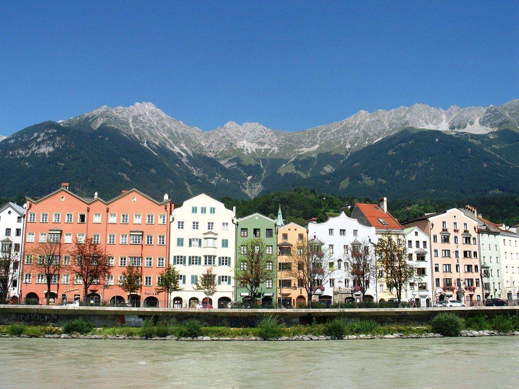 1024x768 Innsbruck, Austria. The famous view. @andrewghayes