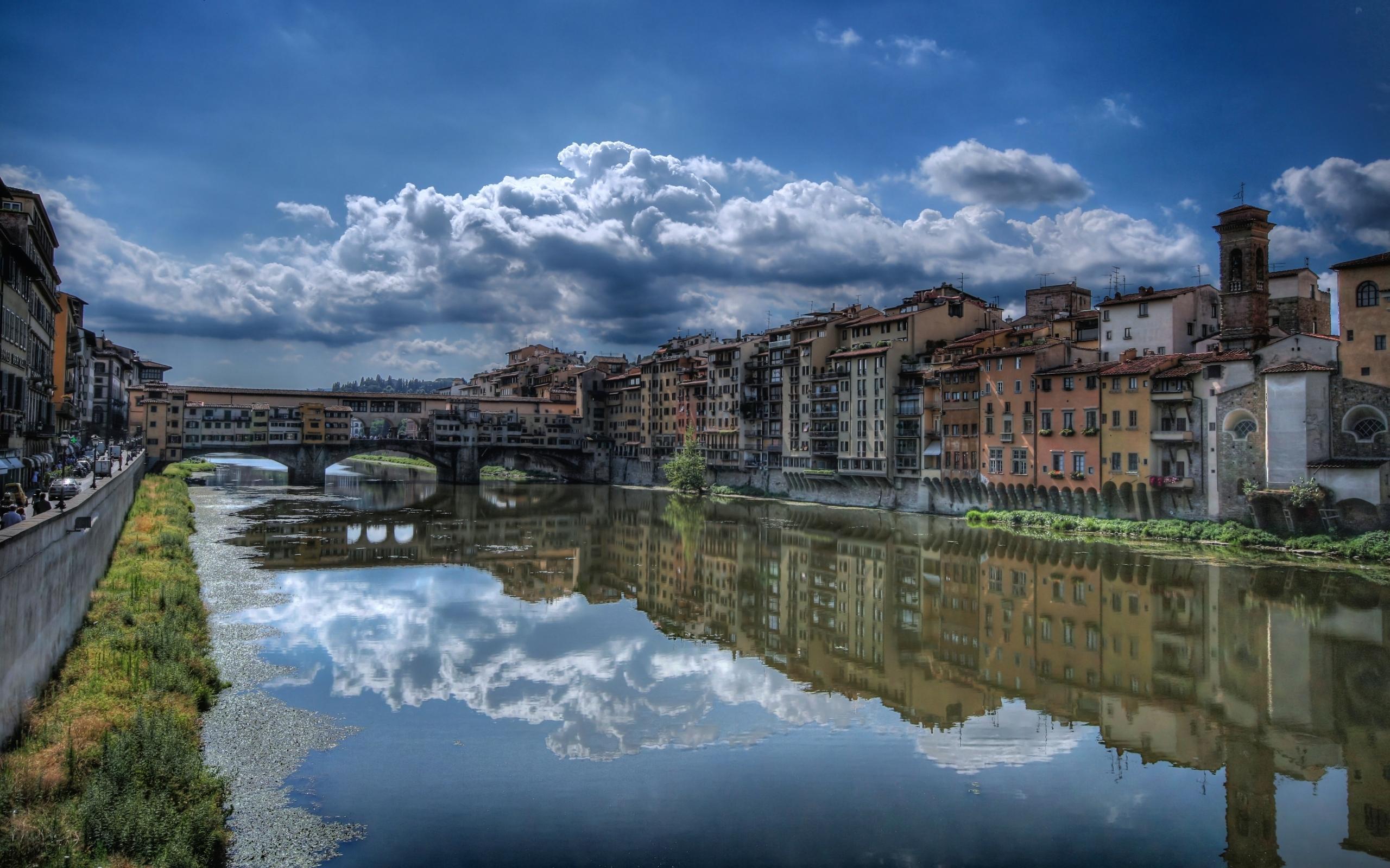 2560x1600 HD Ponte Vecchio in Florence Wallpaper