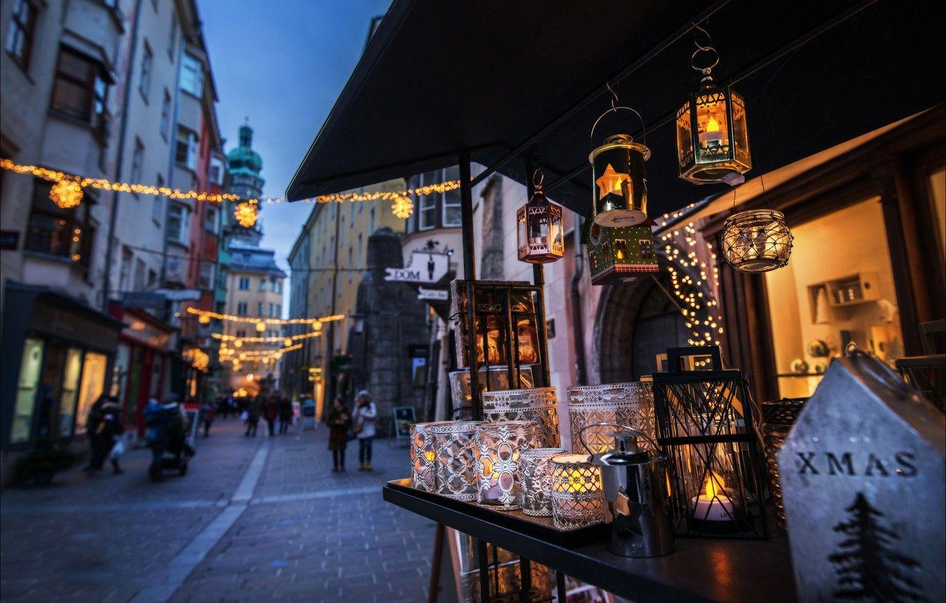 1332x850 Wallpaper holiday, street, watch, tower, home, Austria