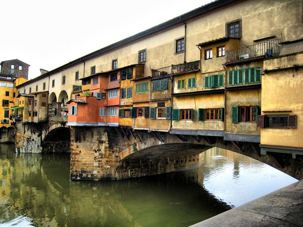 1024x768 Ponte Vecchio Florence wallpaperx768