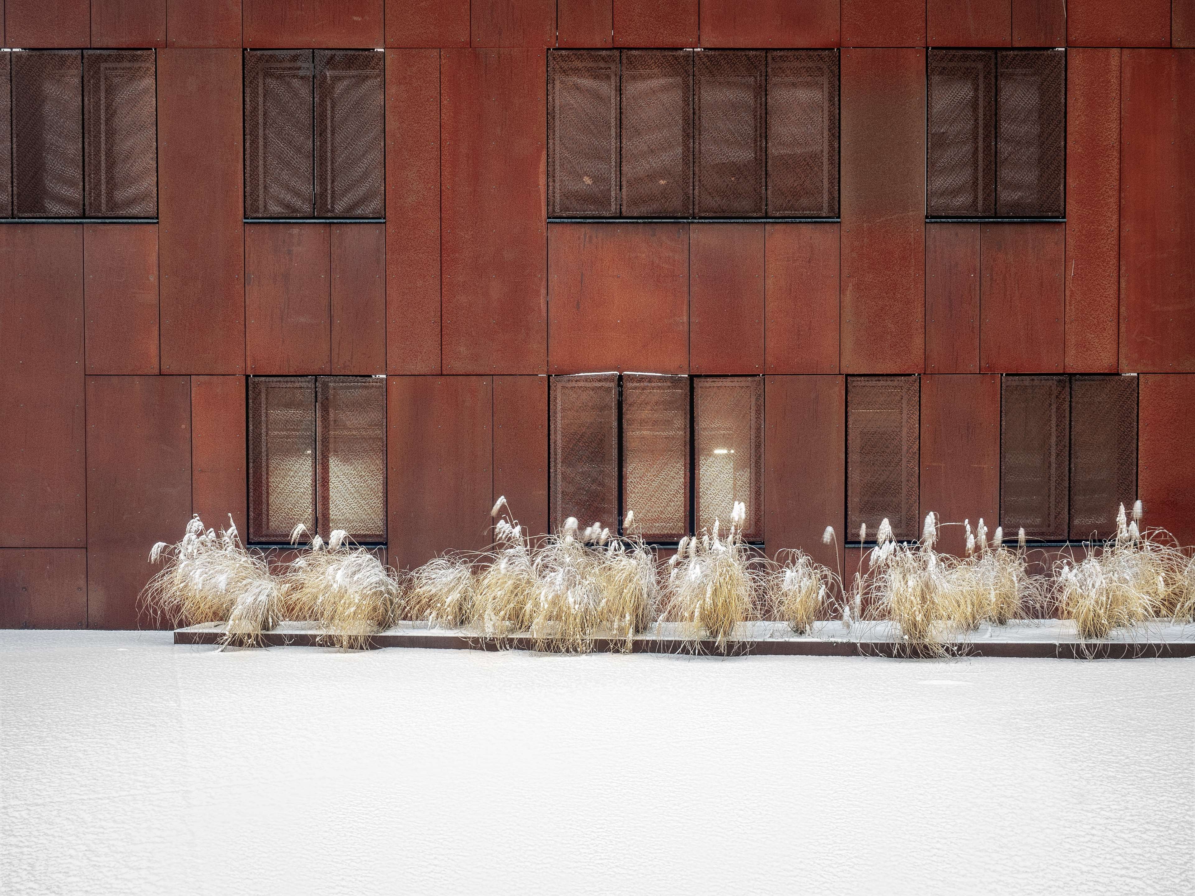 3840x2880 architecture, building, business university, cold