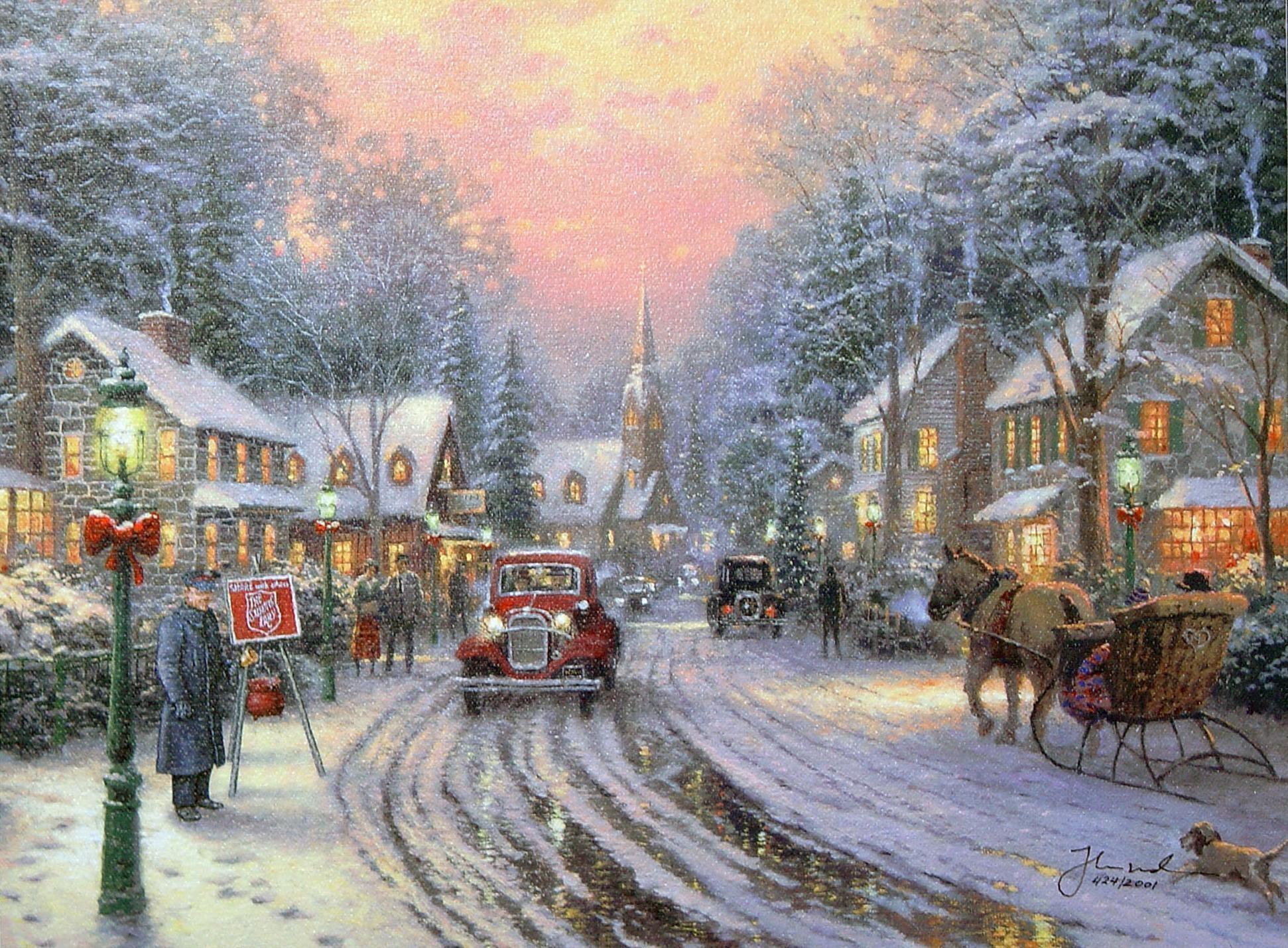 Christmas Town Wallpapers - Top Free Christmas Town Backgrounds ...