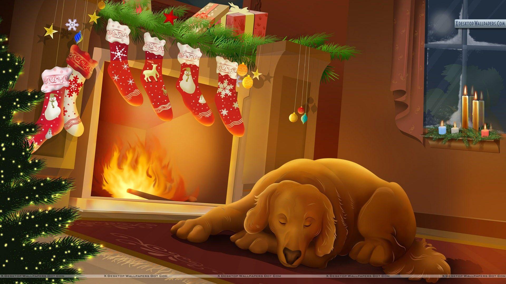 1920x1080 Thinking About Santa Claus In Dream Wallpaper