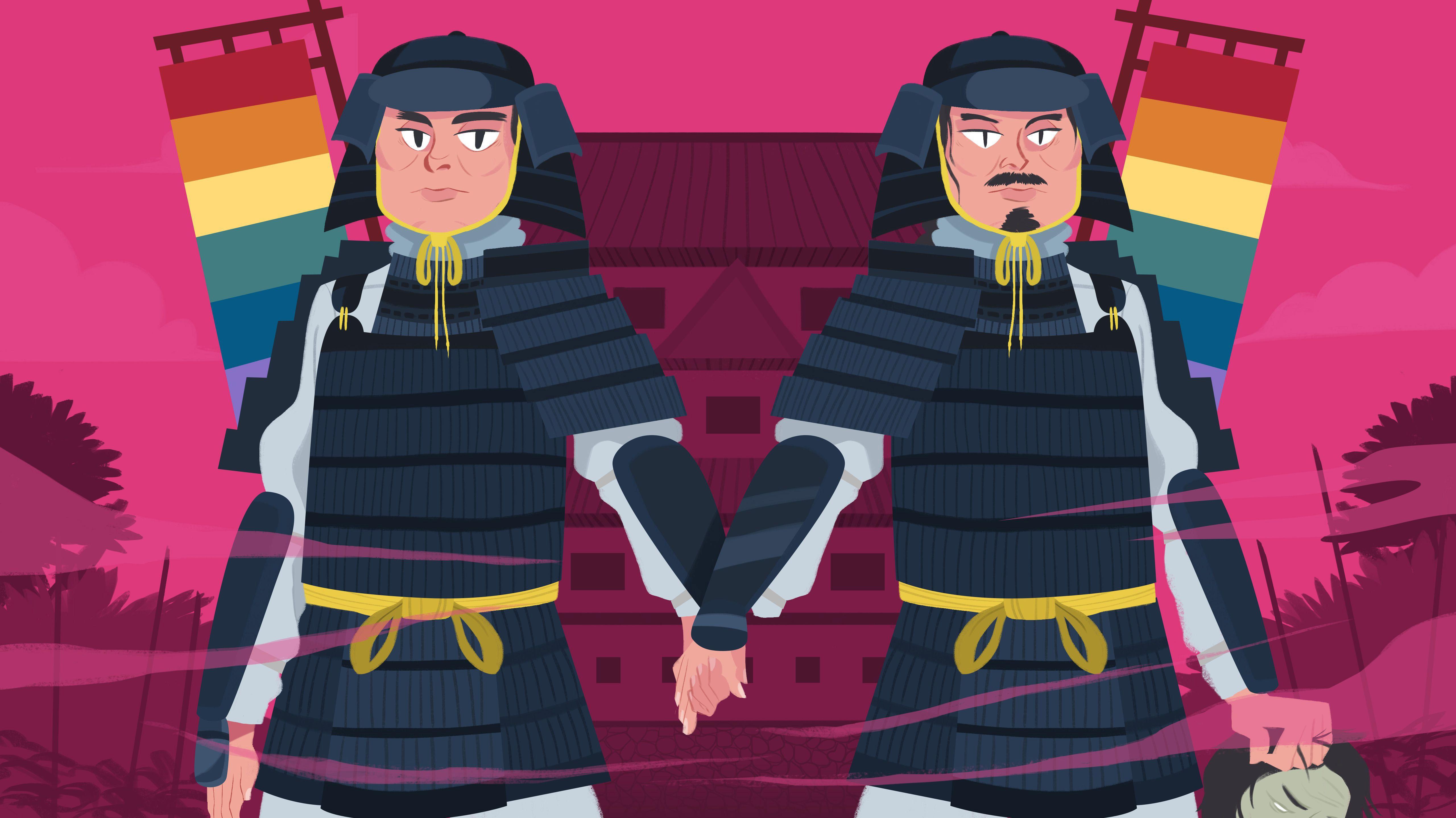 5120x2880 Gay Samurai: The History of Homosexuality in Japan