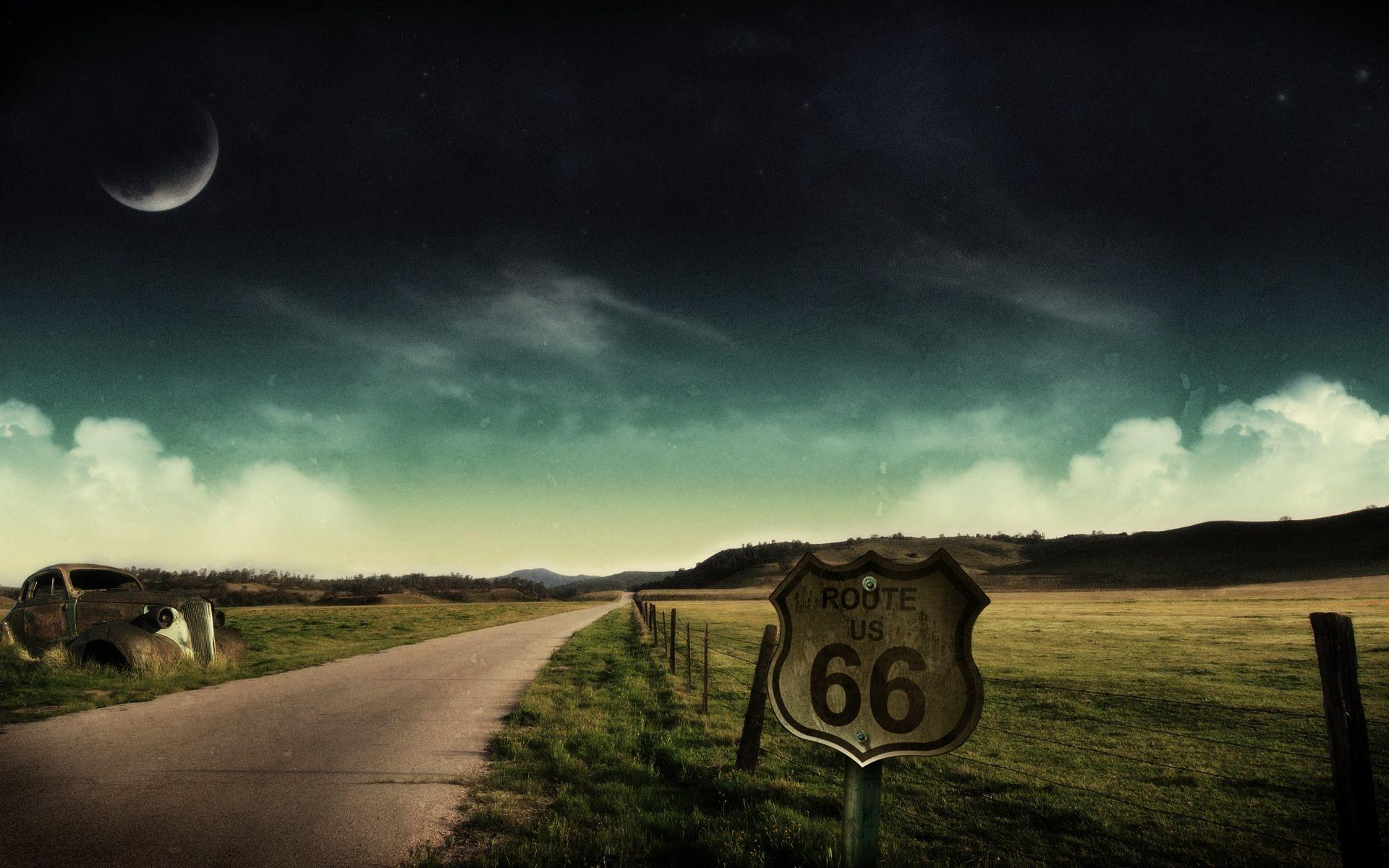 1920x1200 Route 66 desktop PC and Mac wallpaper