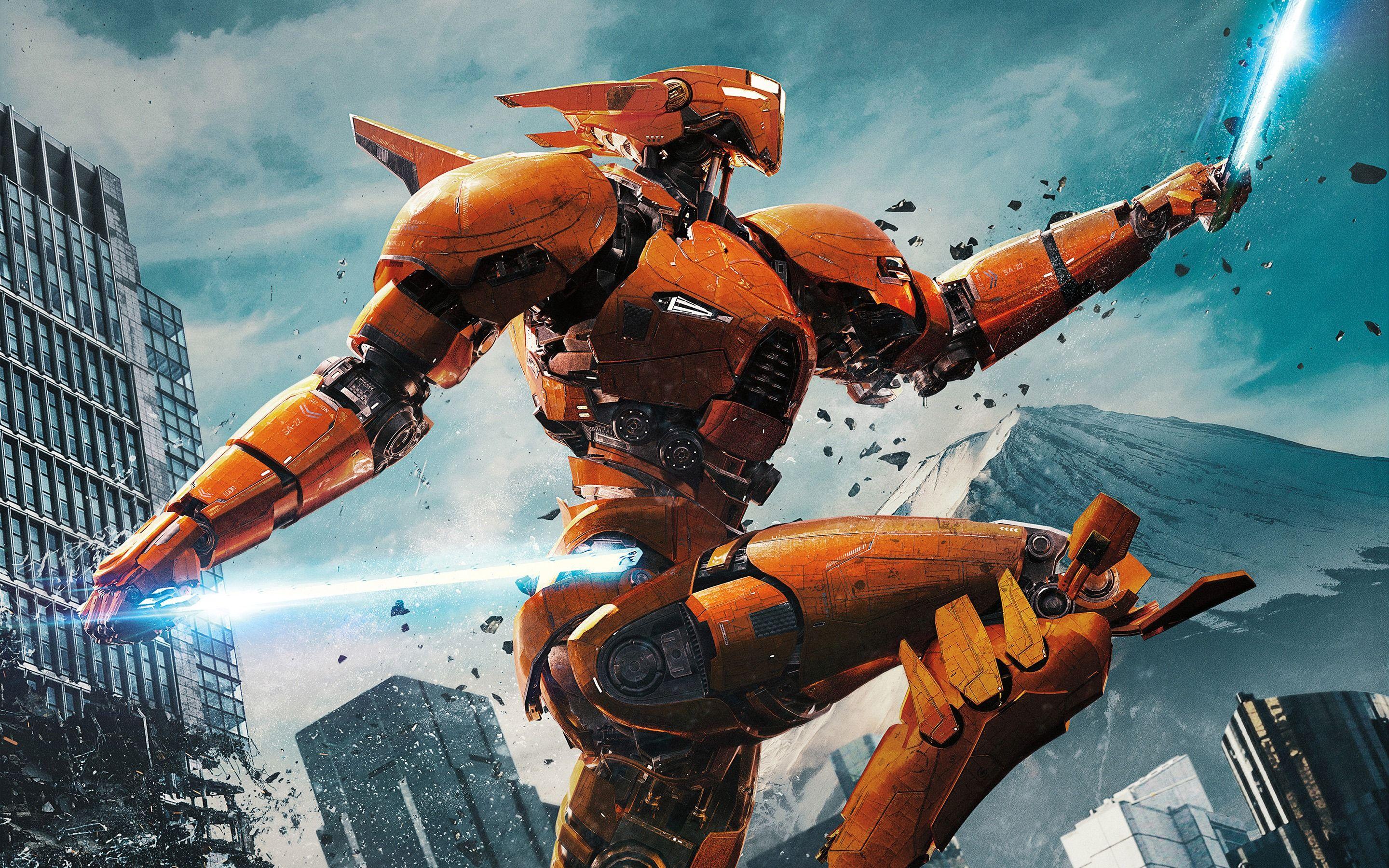 2880x1800 Pacific Rim Uprising 2018 Saber Athena Wallpaper