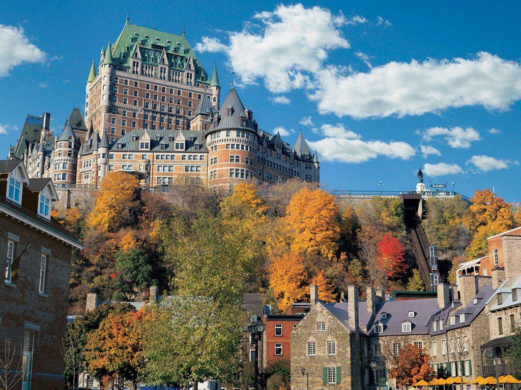 1024x768 Quebec City hình nền