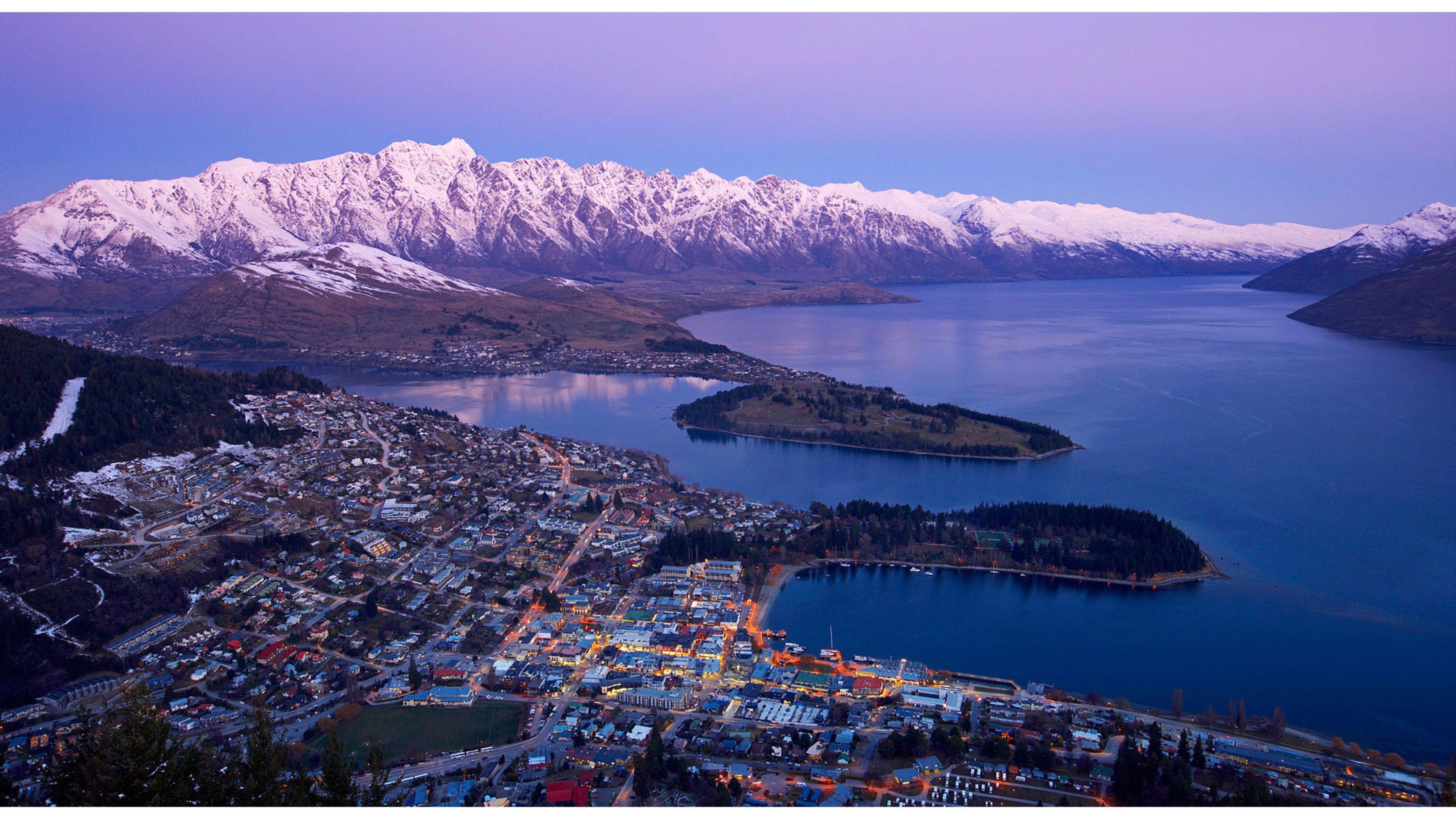 Queenstown, hình nền thành phố New Zealand - Top Những Hình Ảnh Đẹp