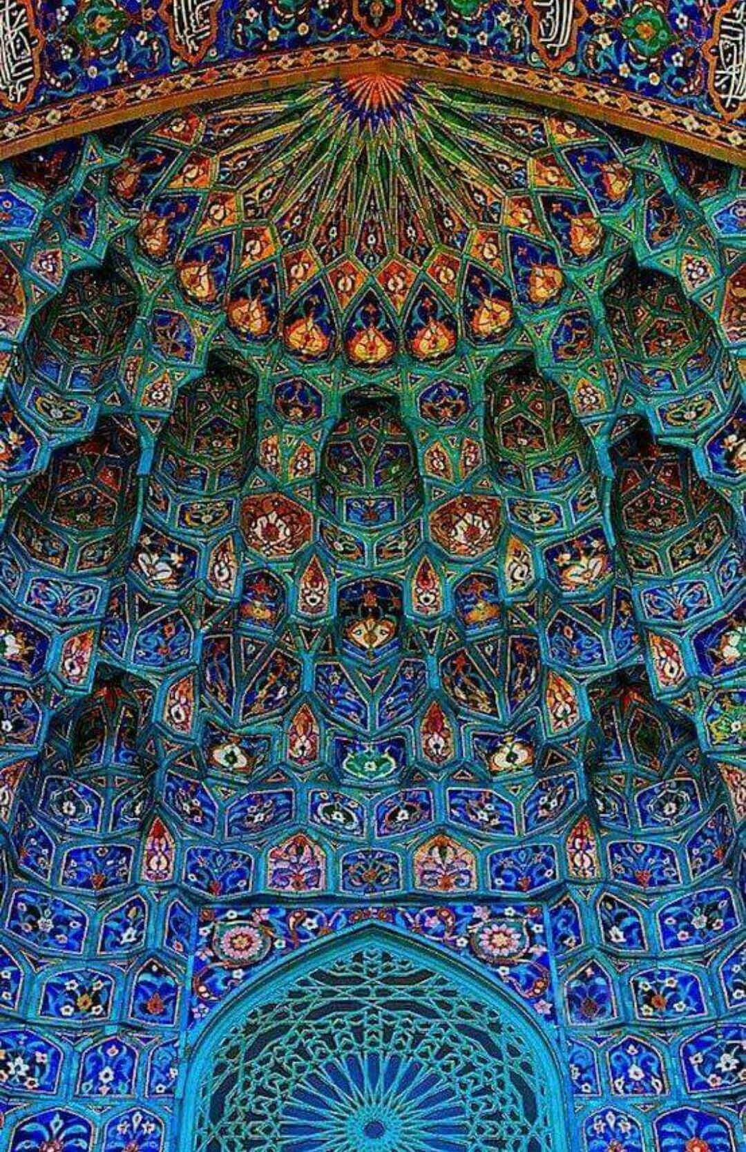 1080x1668 Shah Mosque, Isfahan, Iran. MOSQUES. Art