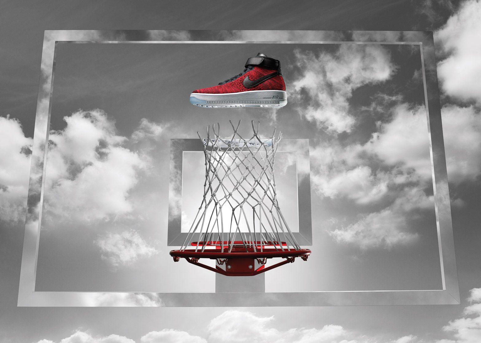 1568x1120 Nike applies Flyknit material to Air Force 1 trainers