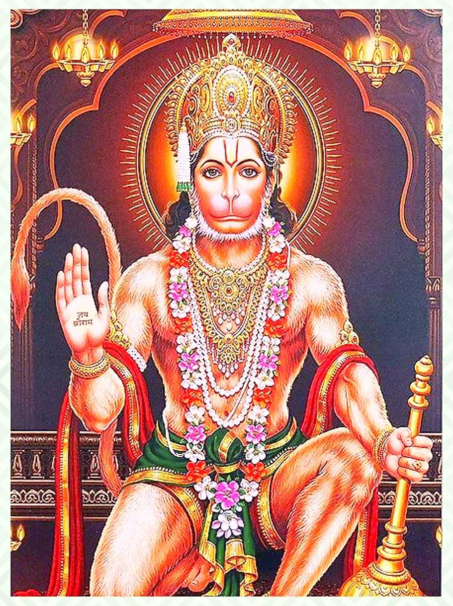 Hình nền ảnh thần Hanuman 900x1202, Hình nền miễn phí