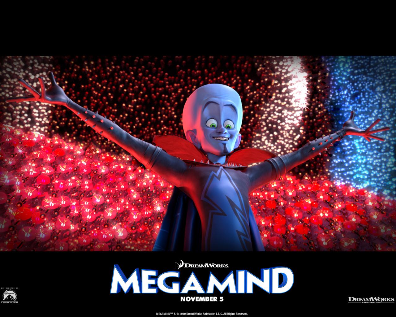 1280x1024 Evil Megamind from Dreamworks Desktop Wallpaper