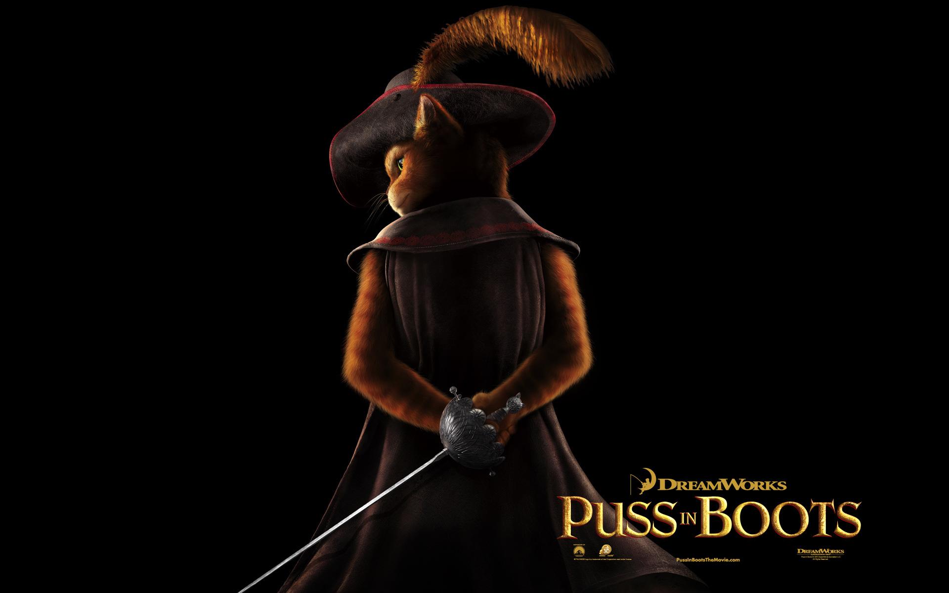 1920x1200 Puss in Boots Great Desktop Wallpaper