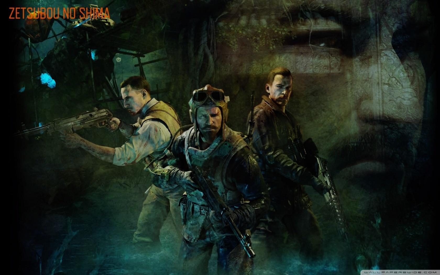 1680x1050 Cod Zombies Wallpaper, Picture
