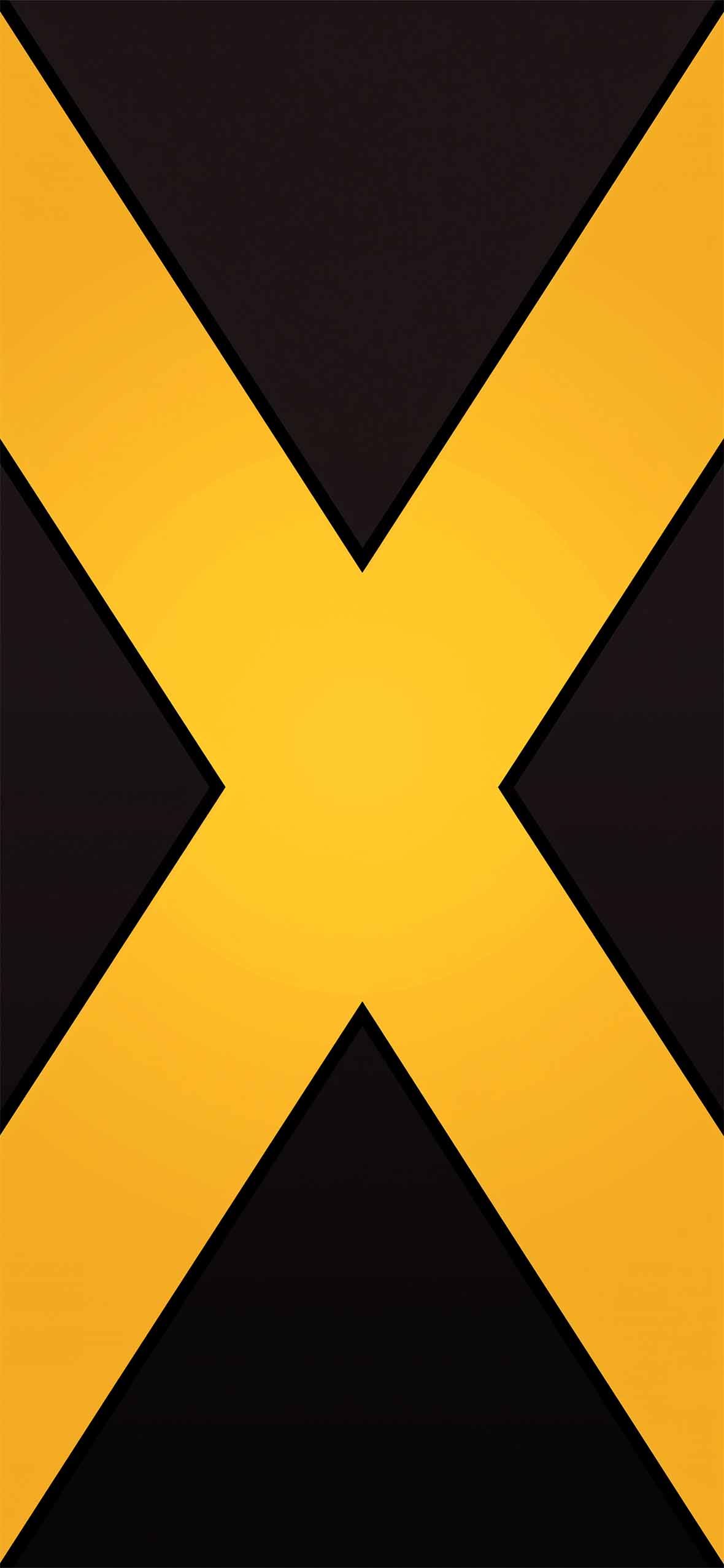 1180x2554 X Men Logo Minimalist Wallpaper