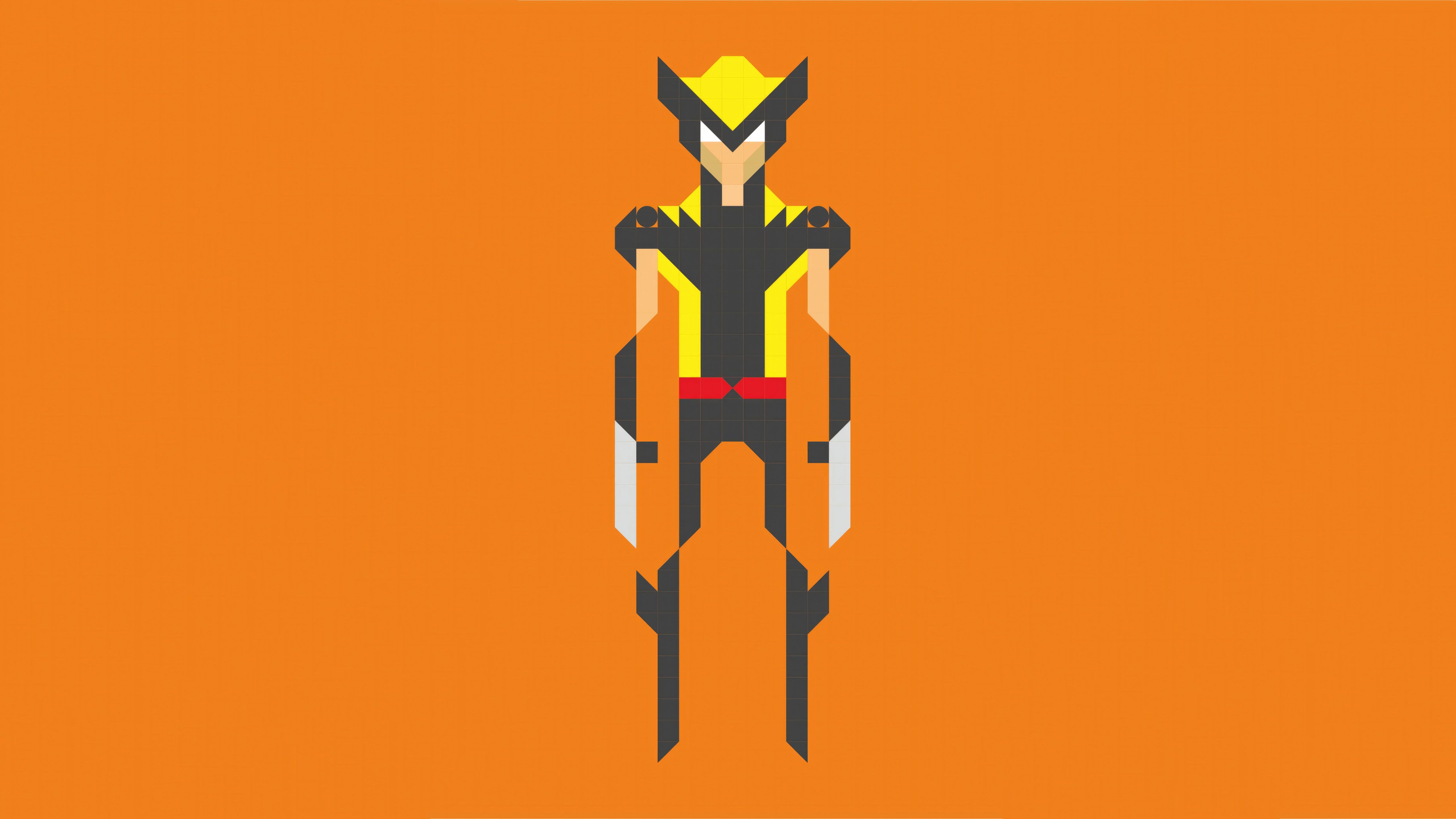 5120x2880 X Men Pixel Art 5k Wallpaper, HD