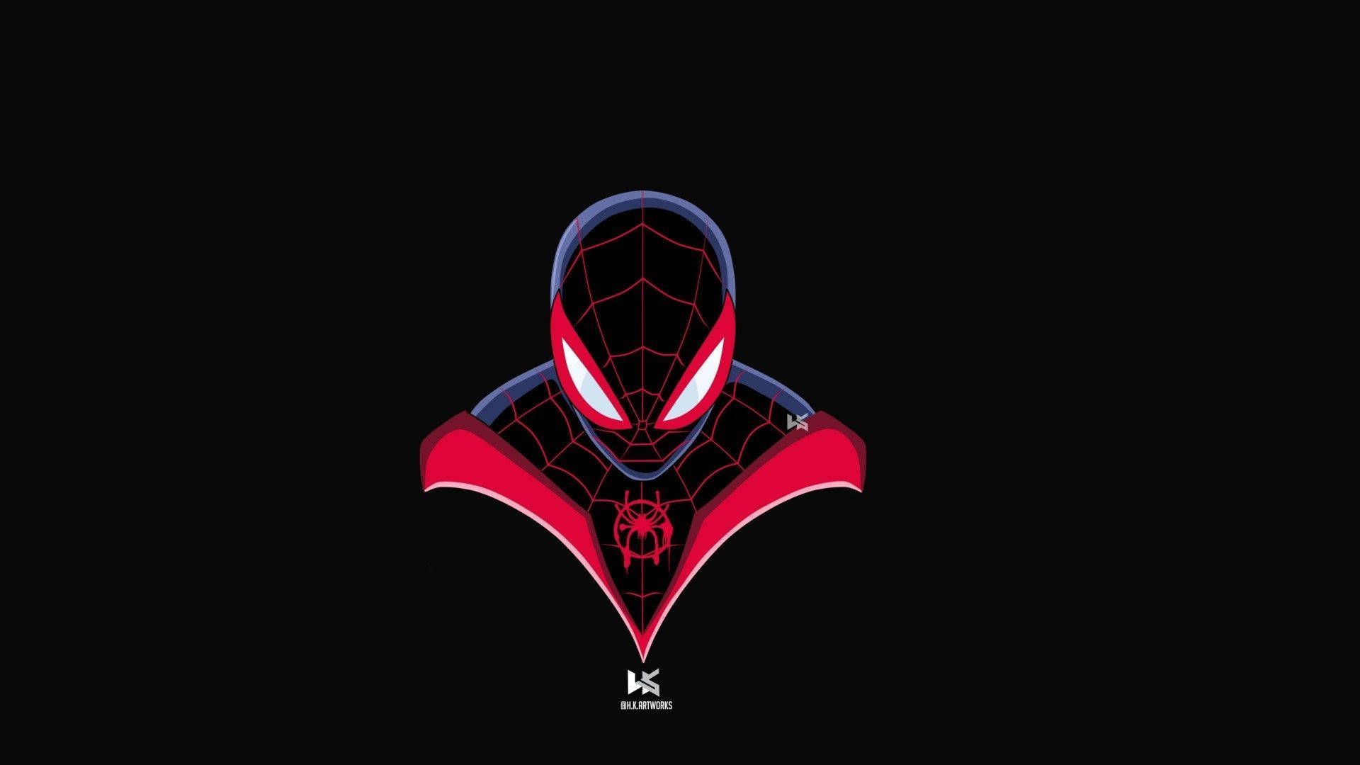 1920x1080 Minimal Spider Man Miles Morales