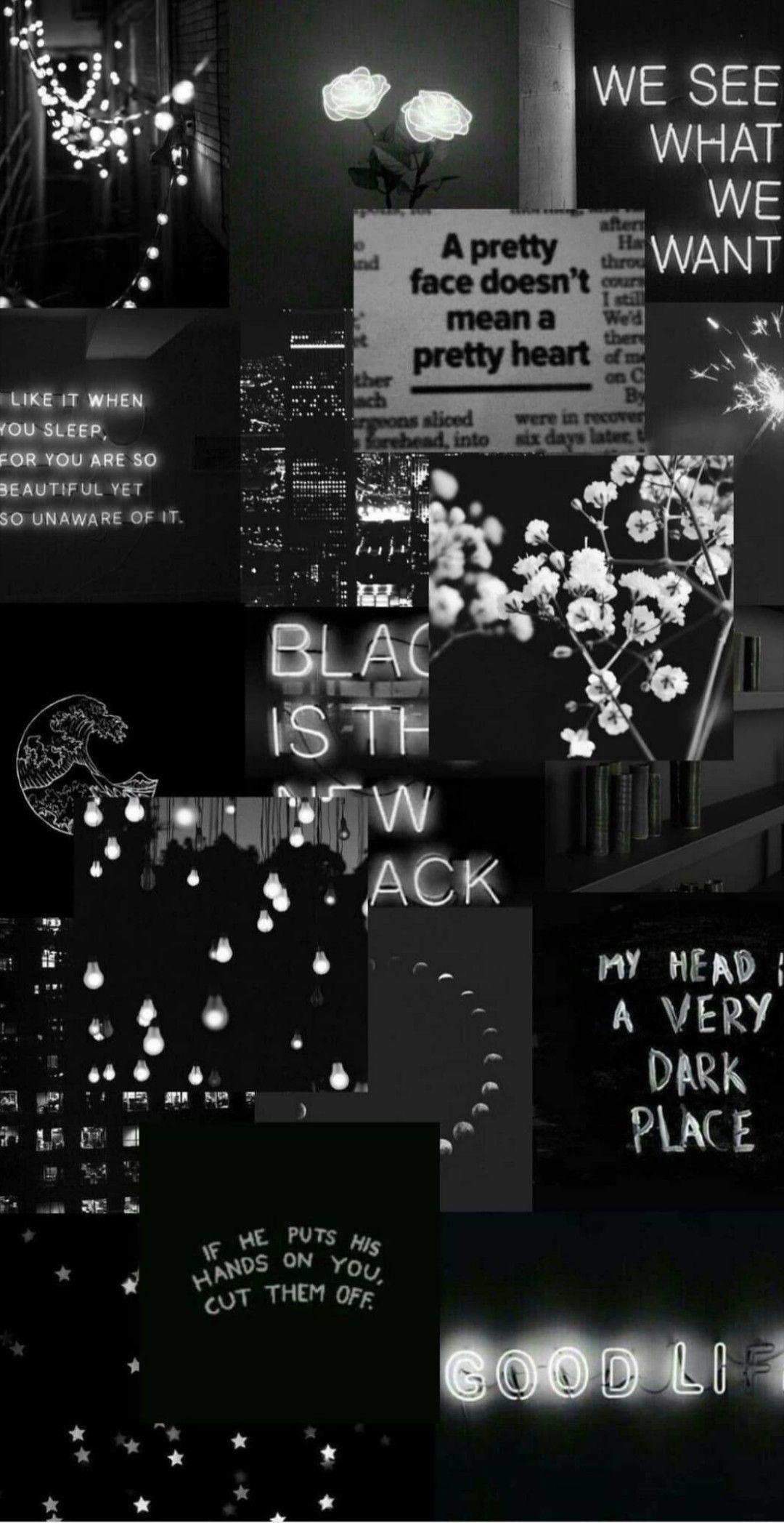 1080x2095 Wallpaper. Black aesthetic