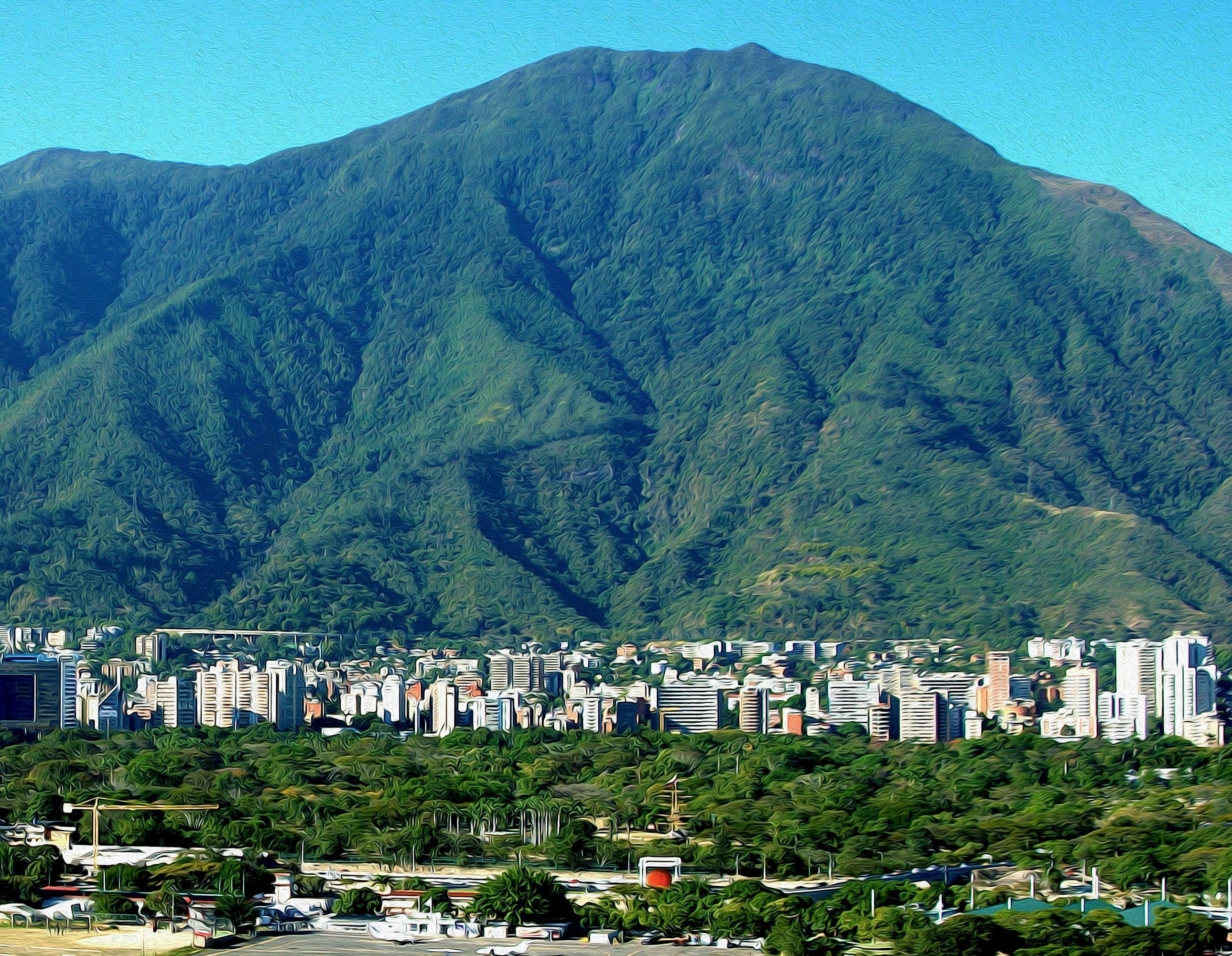 2578x2000 Ávila Caracas Venezuela Lienzo Impresiones Arte Mural, Cerro El Ávila, Cuadro del Ávila, Ávila Bellas Artes, Lienzo del Ávila, Giclees Impresos España