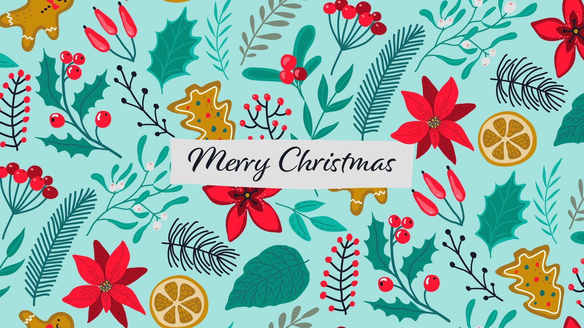 1920x1080 Cute Christmas Wallpaper 90 image