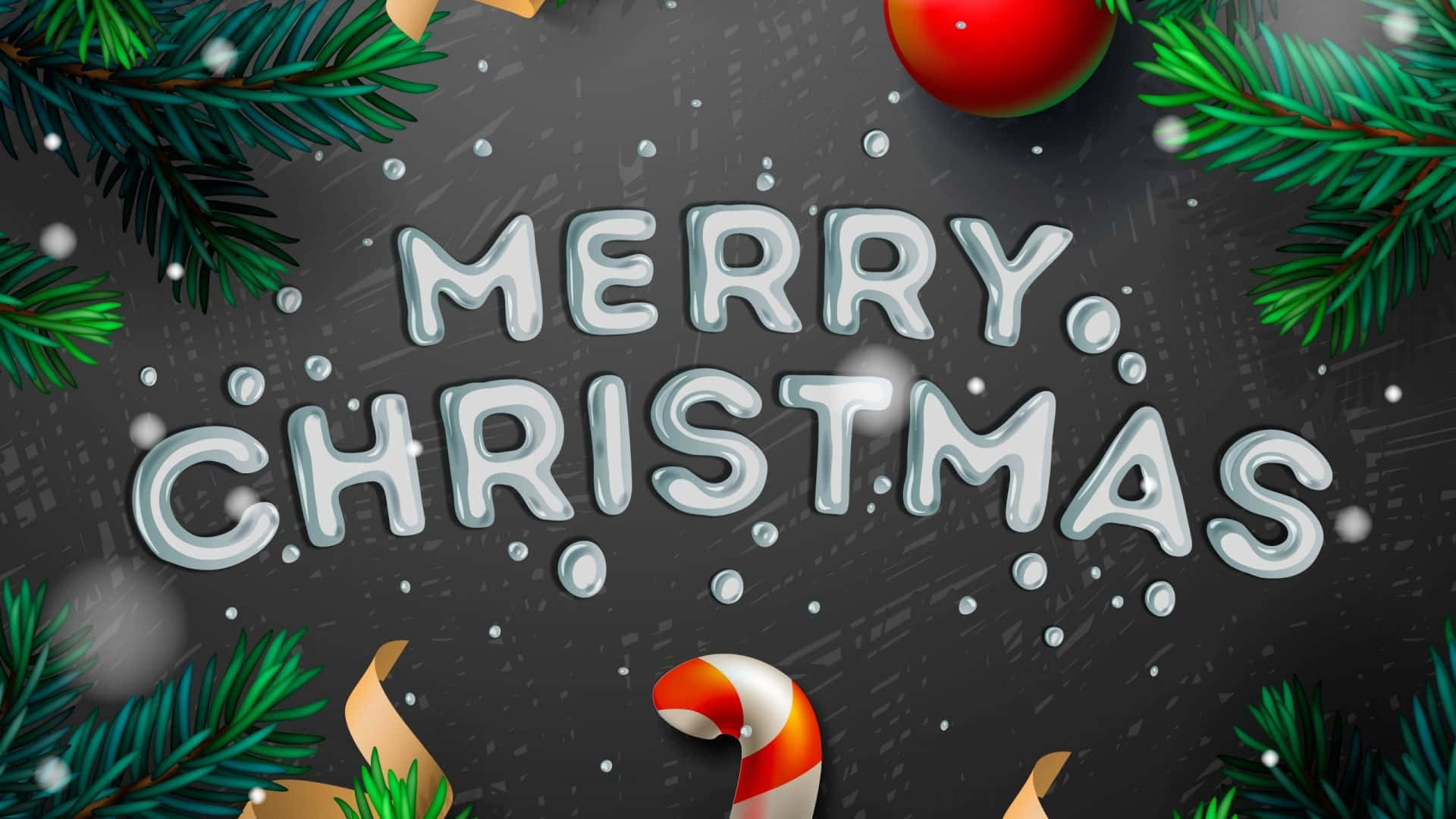 1920x1080 Merry Christmas Aesthetic Wallpaper
