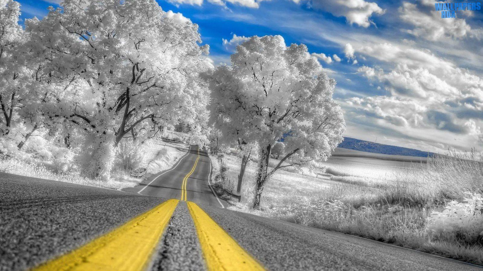 1600x900 White infrared pennsylvania landscape wallpaper 1600x900