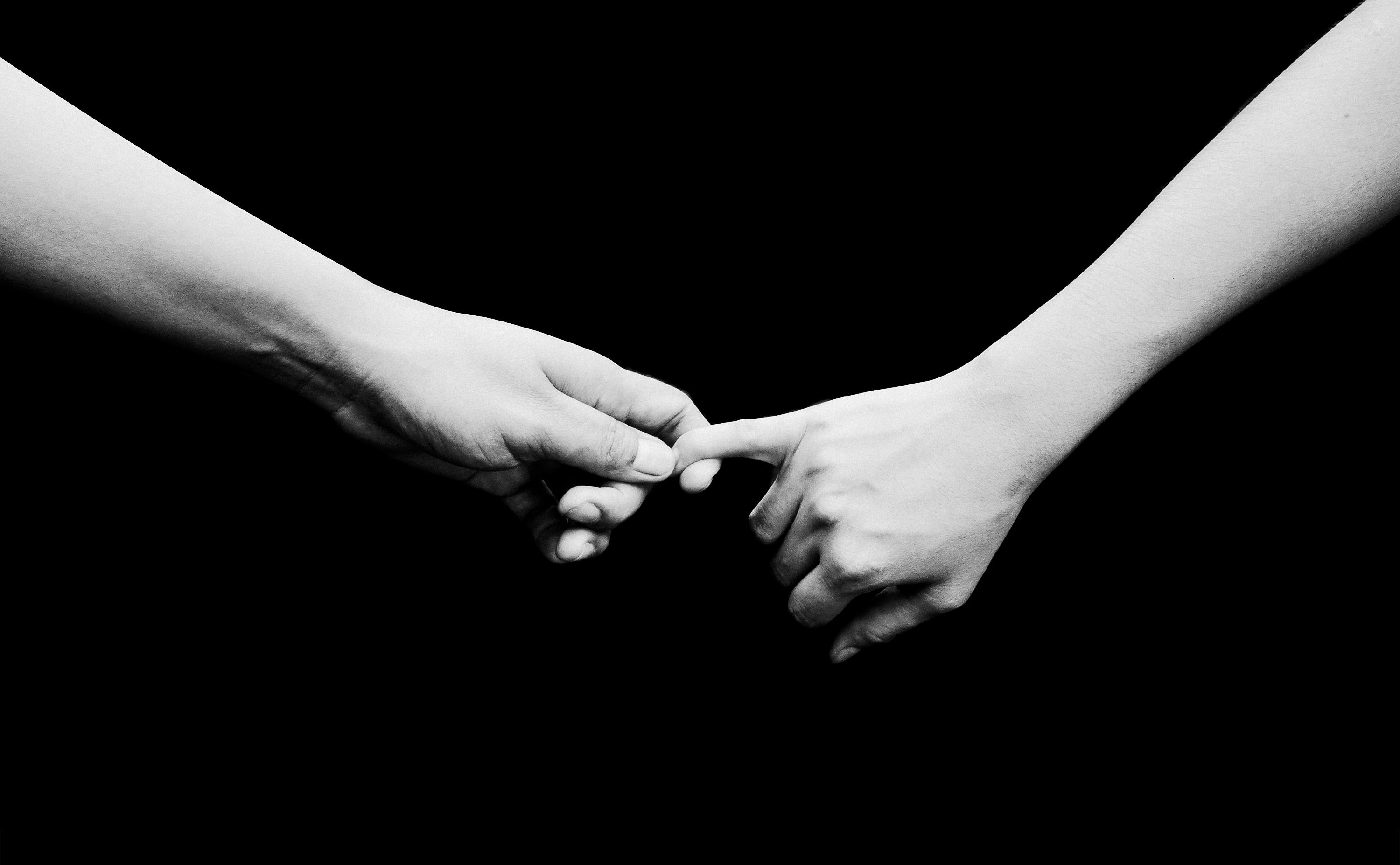 3000x1854 Two Person Hold Hands · Free