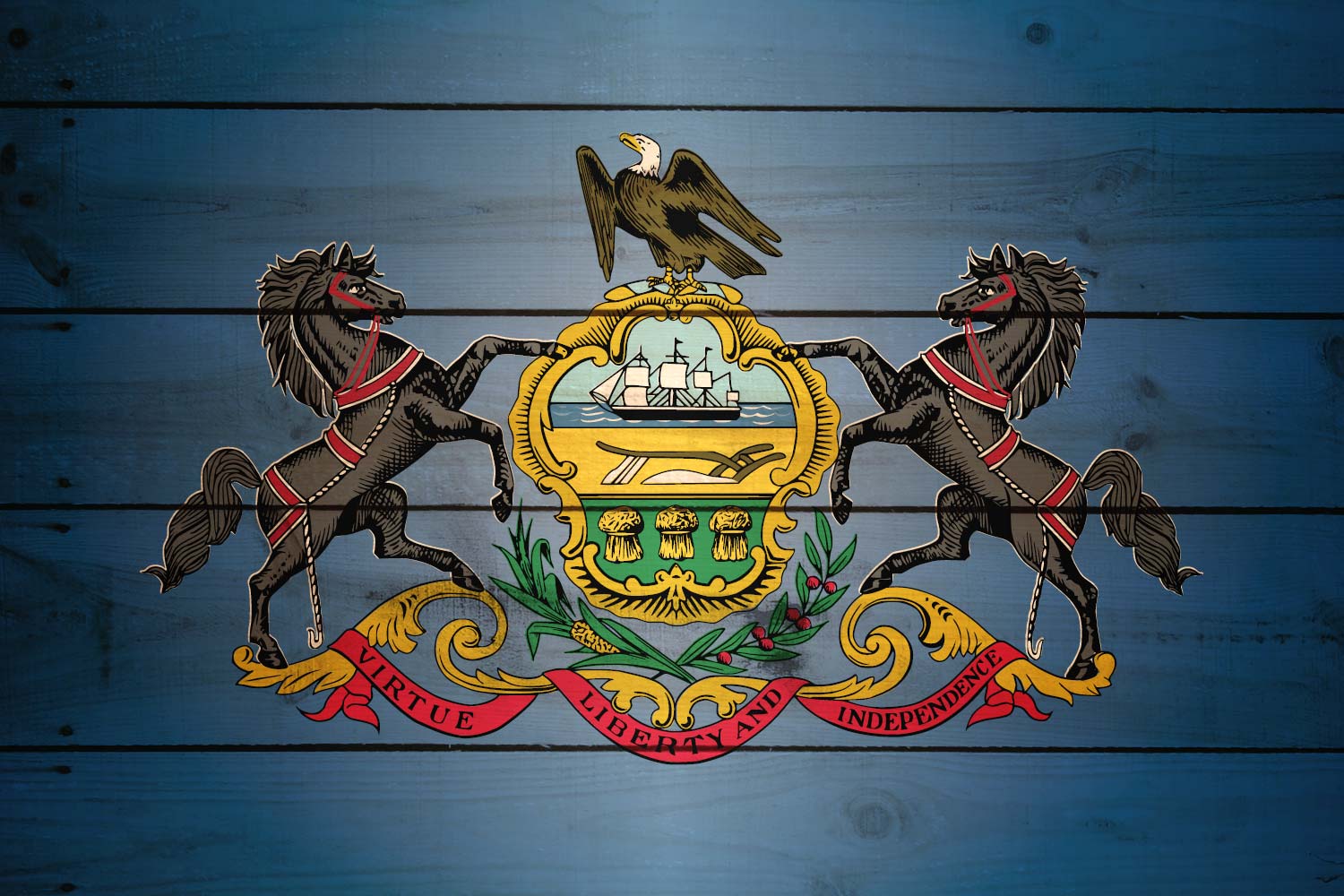 1500x1000 Flag of Pennsylvania Texture it for free
