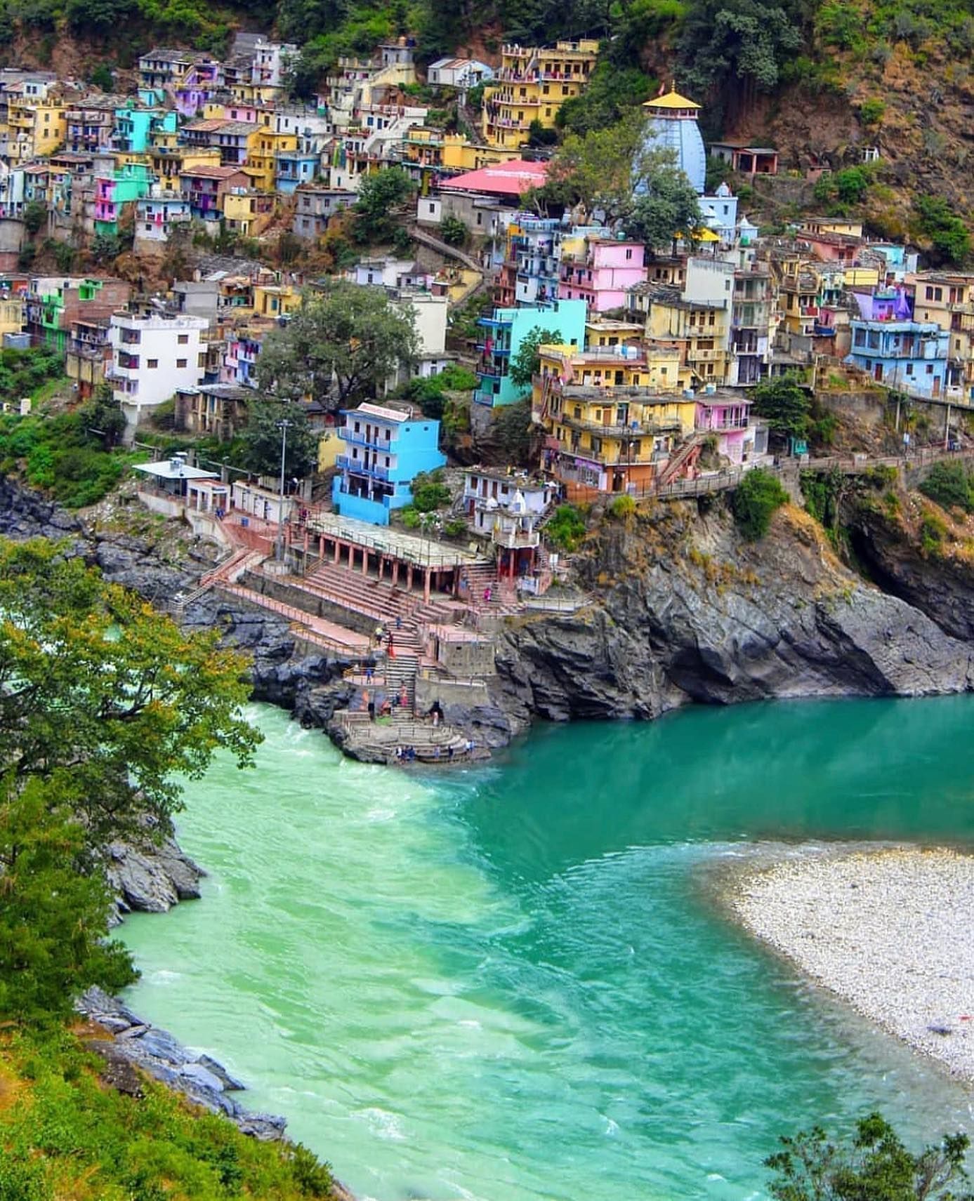 Devprayag Wallpapers - Top Free Devprayag Backgrounds - WallpaperAccess