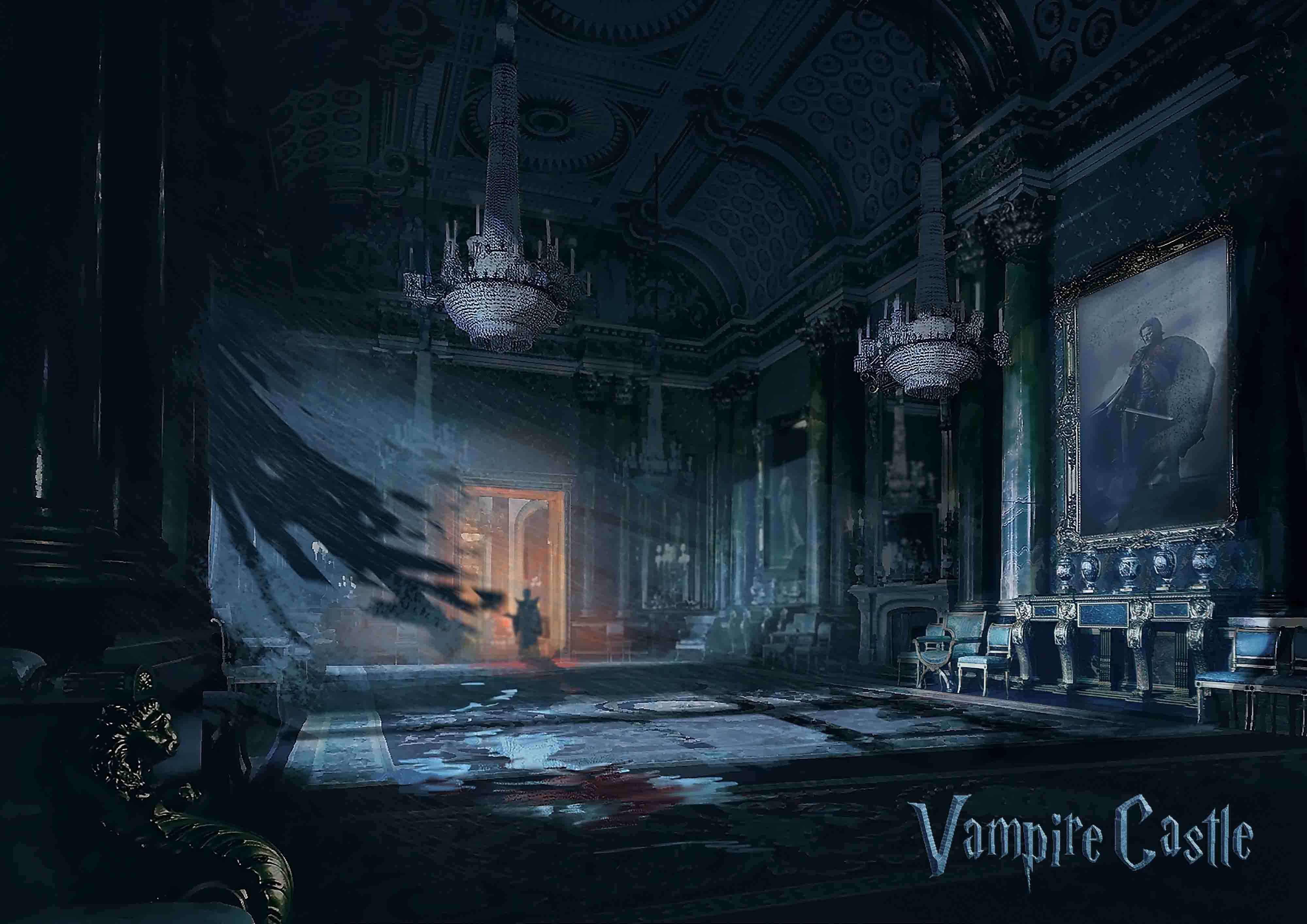 Vampire castle. Вампирский Королевский Тронный зал. Дворец вампира Тронный зал. Замок Дракулы Тронный зал. Дворец Дракулы Тронный зал.