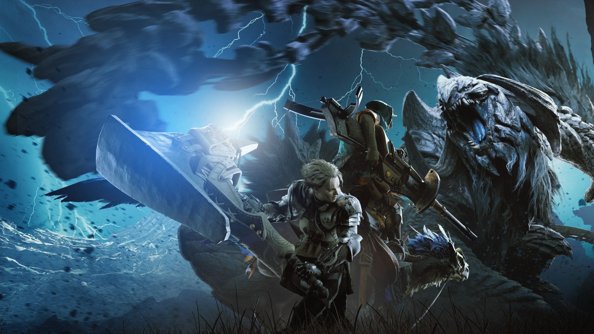 1920x1080 Monster Hunter Wilds Wallpaper 4K, Game
