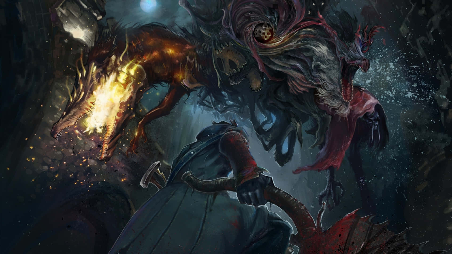 1920x1080 4k Ultra HD Monster Wallpaper