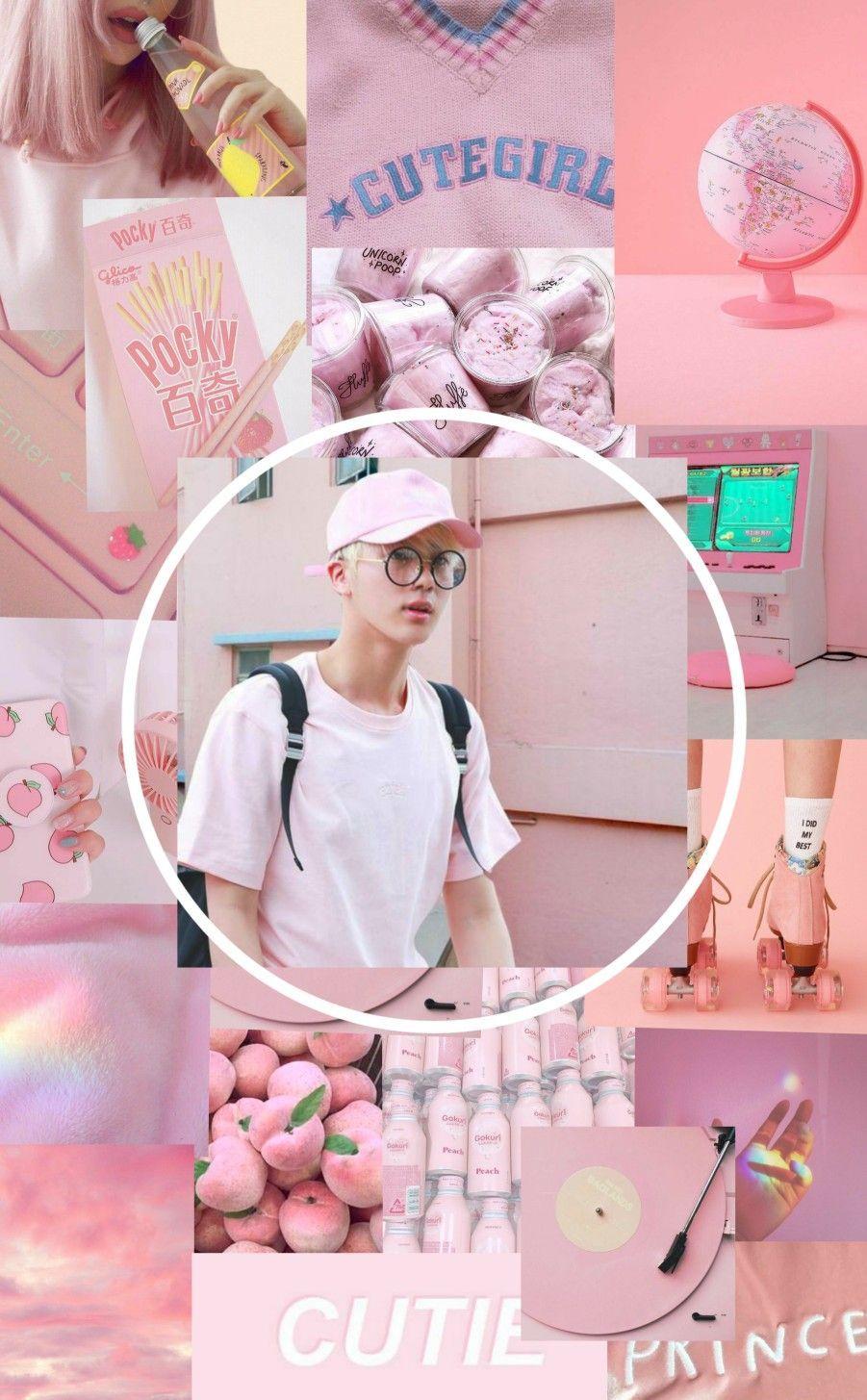 Bts Aesthetic Wallpapers Pink Bts 2020