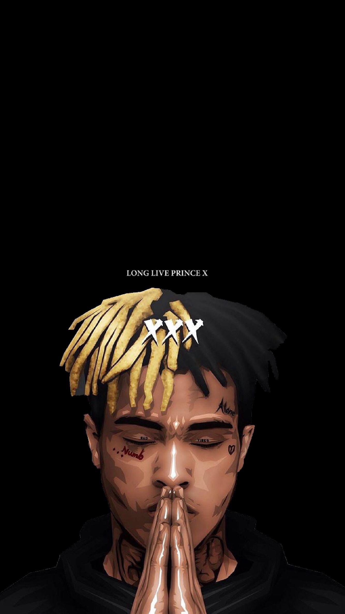 1334x2372 XXXTentacion Skins hình nền