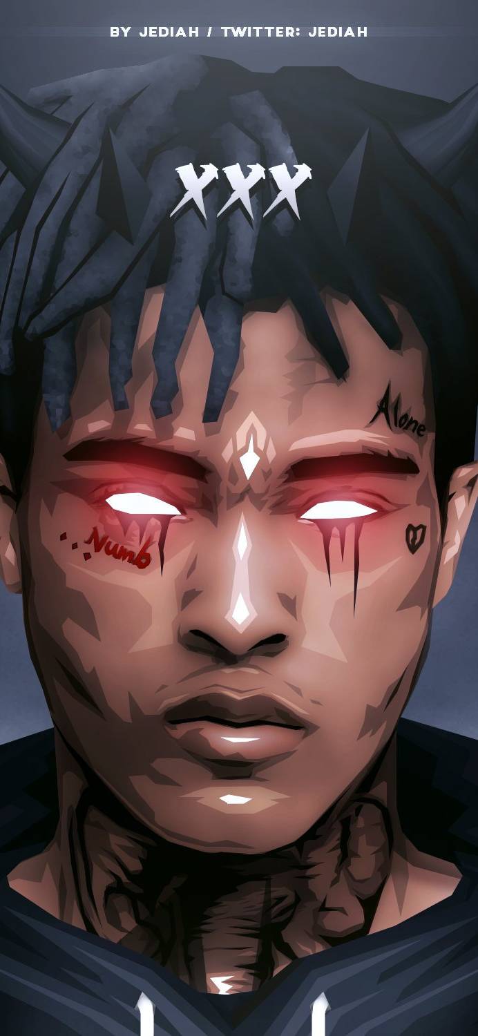 692x1500 XXXTentacion Wallpaper HD Background Image 70