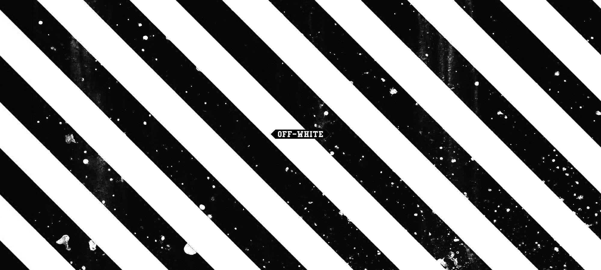 2000x900 Off White Wallpaper