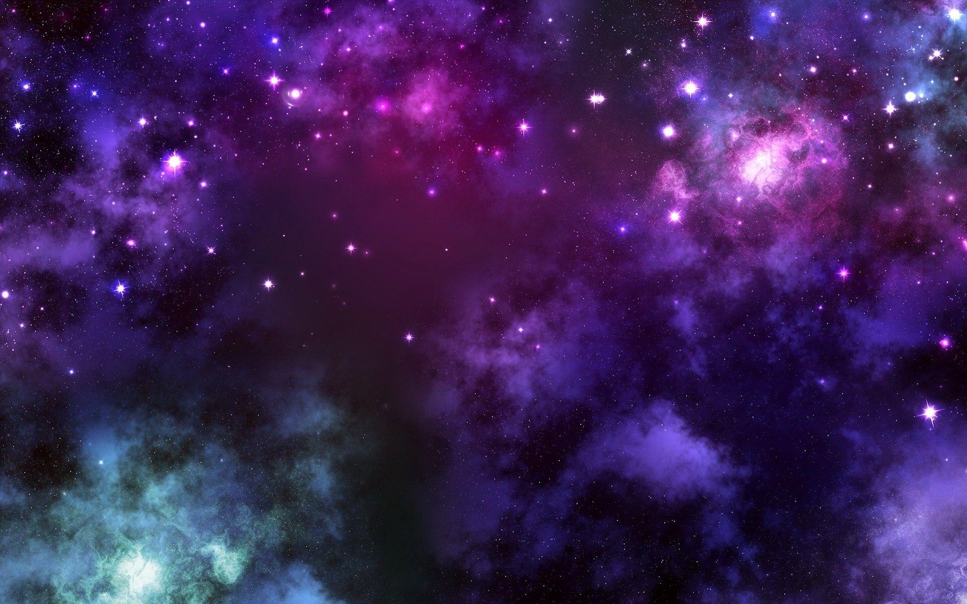 Hình nền thiên hà màu tím 1920x1200 cho iPhone - Epic Wallpaperz