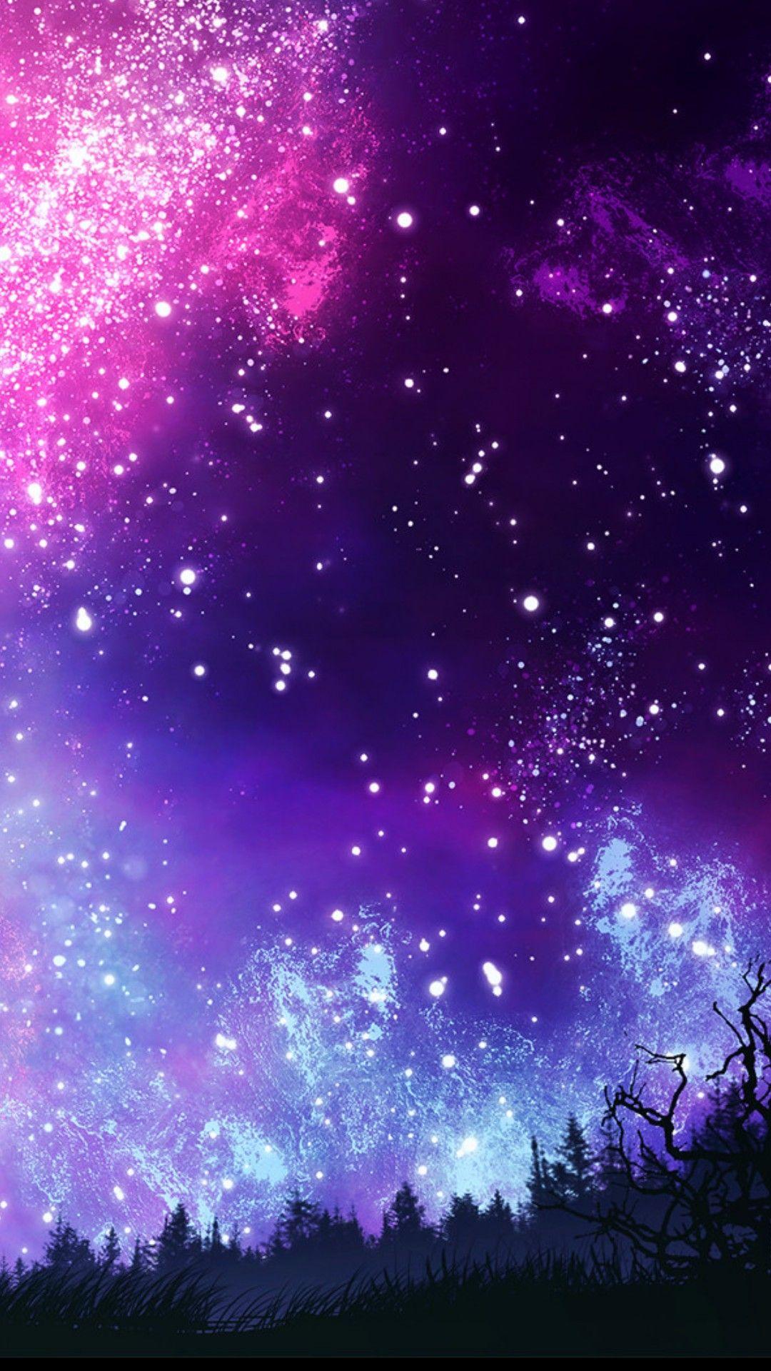 Purple Galaxy iPhone Wallpapers - Top Free Purple Galaxy ...
