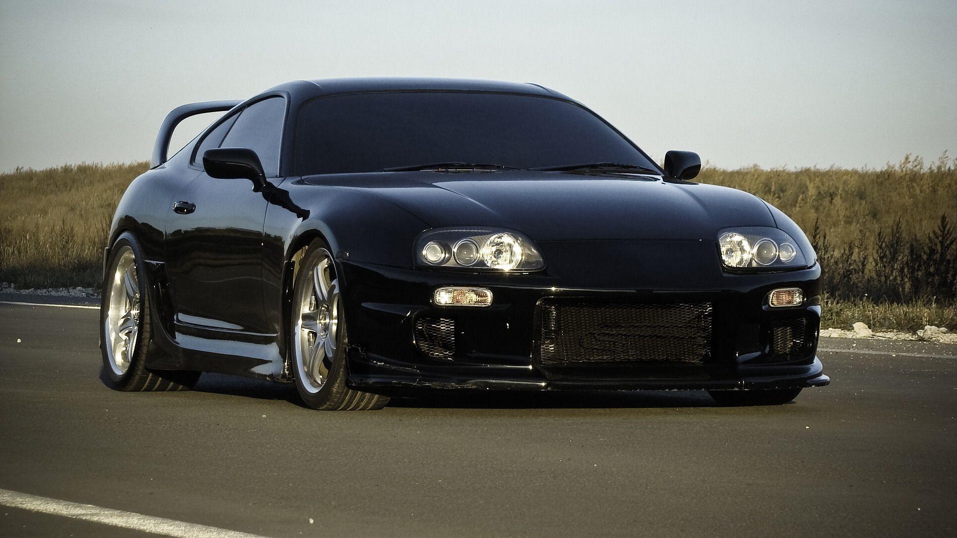 Black Toyota Supra Wallpapers - Top Free Black Toyota Supra Backgrounds ...