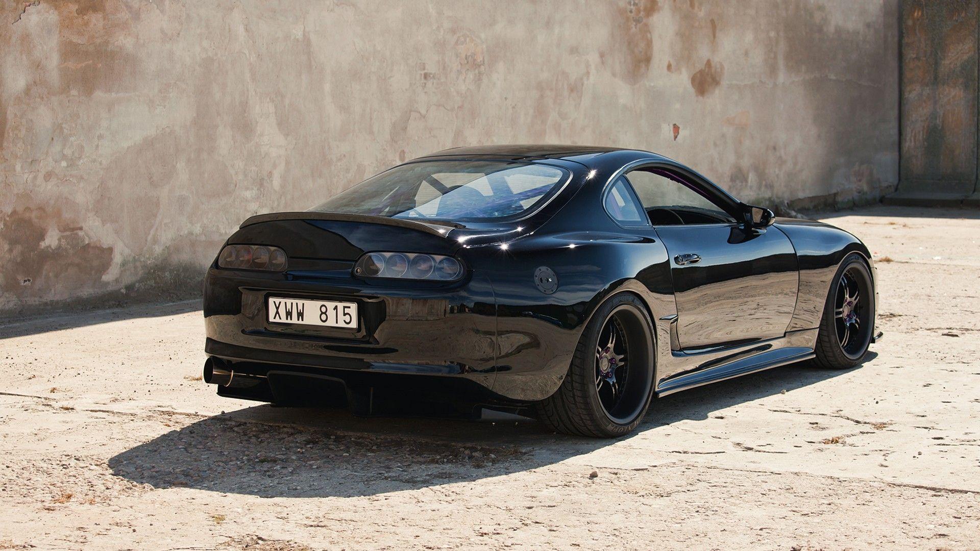 Black Toyota Supra Wallpapers - Top Free Black Toyota Supra Backgrounds ...