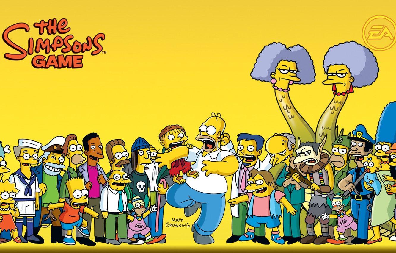 1332x850 Wallpaper Wallpaper, cartoon, The simpsons, Homer
