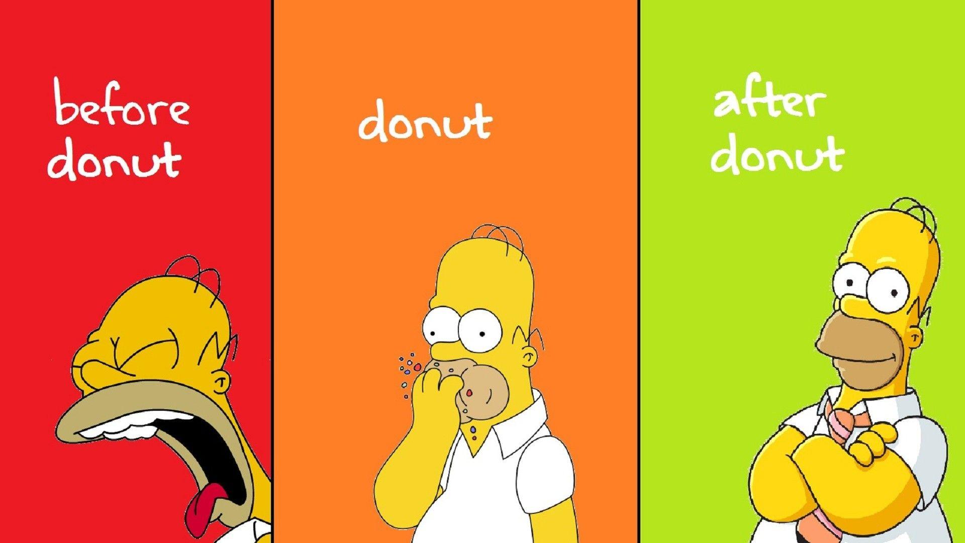 1920x1080 Homer Simpson Donuts Wallpaper HD Wallpaper, Wallpaperhomer