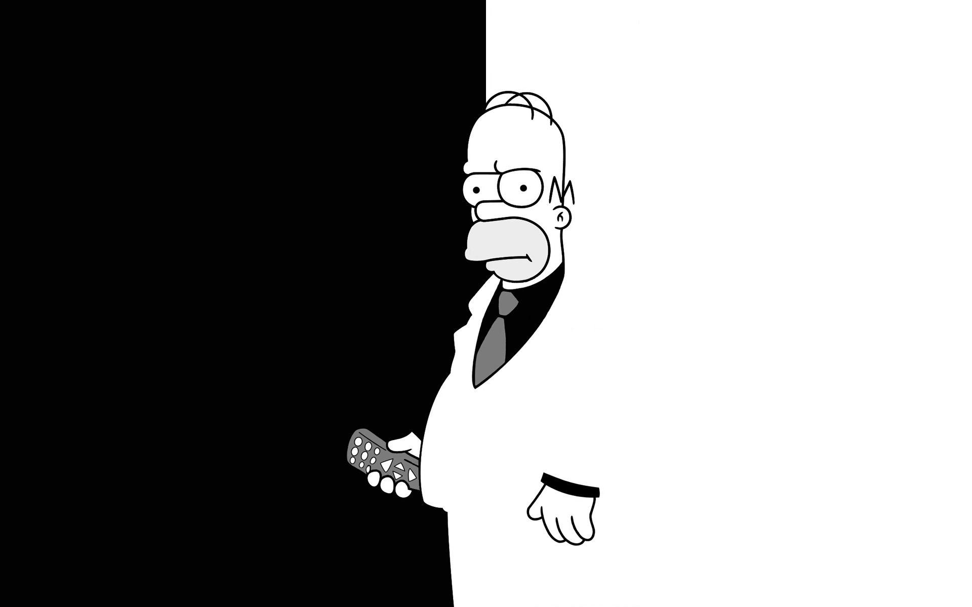 1920x1200 09 MByte HD Photo Collection Homer Simpson Wallpaper