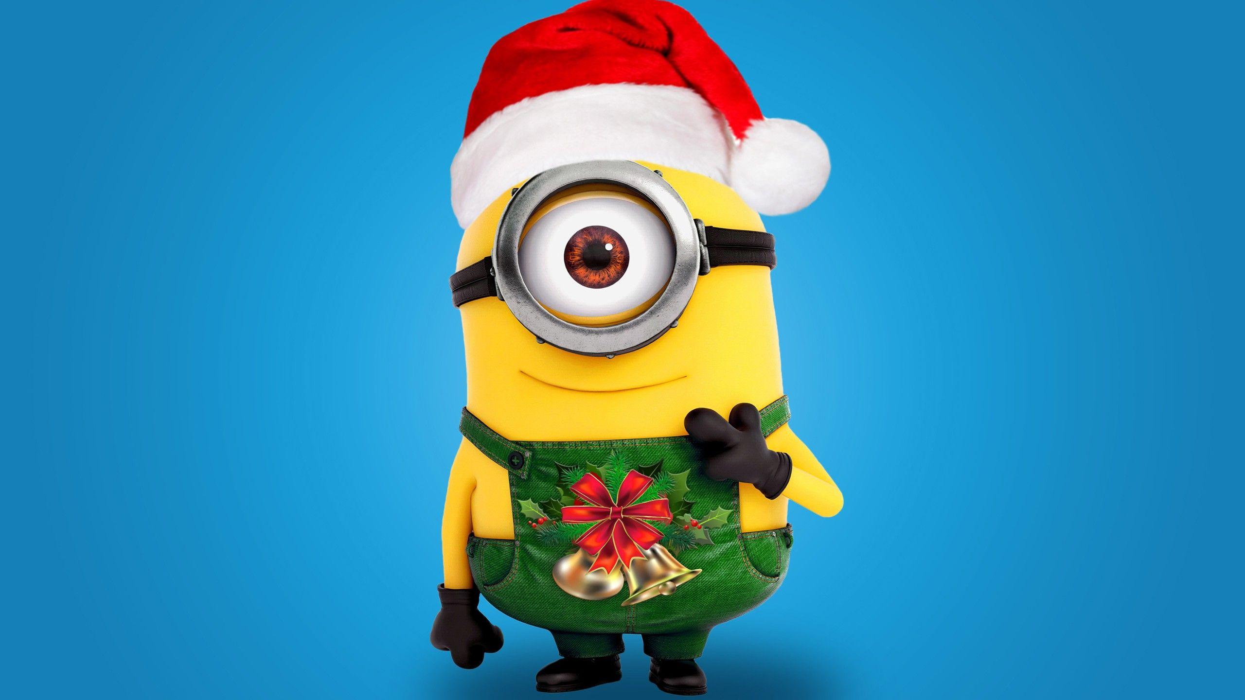 Minion Christmas Wallpapers - Top Free Minion Christmas Backgrounds -  WallpaperAccess