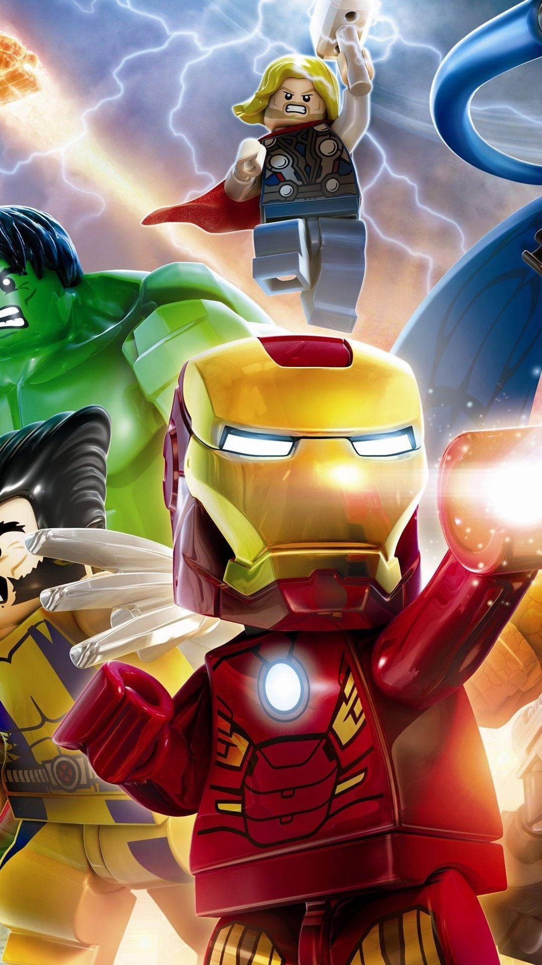 1080x1920 Lego Marvel Super Heroes 1080x1920 IPhone 8 7 6 6S Plus