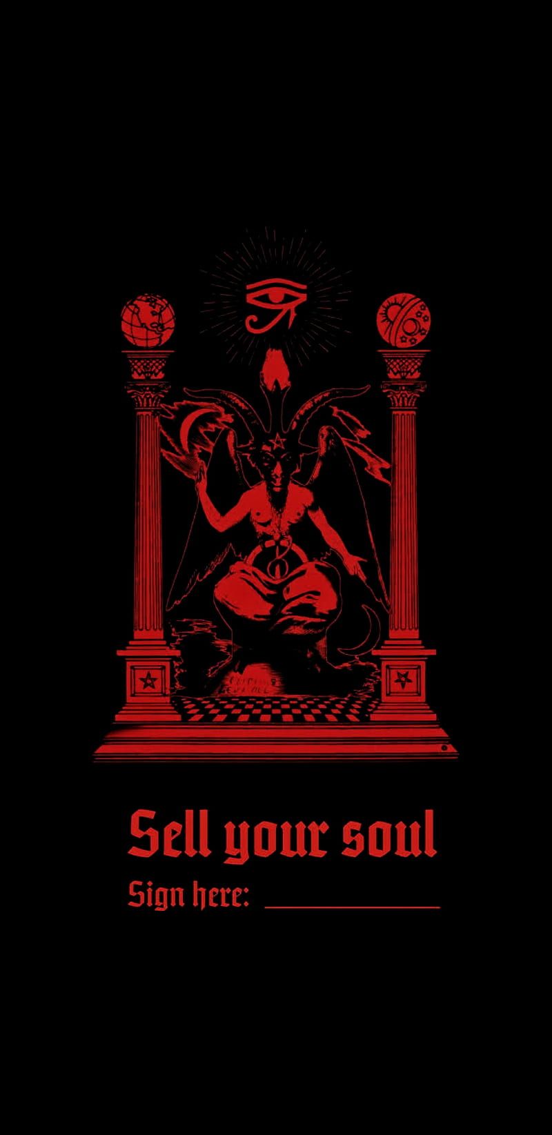 800x1645 HD satan soul wallpaper
